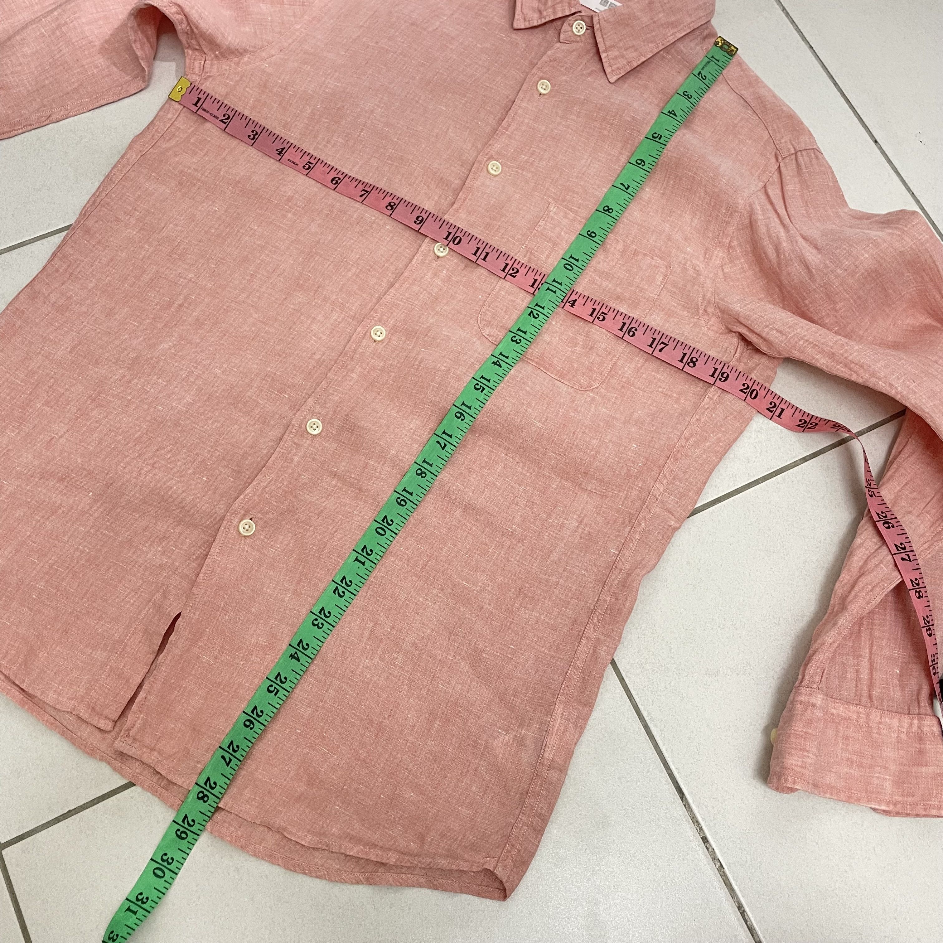 Designer × Japanese Brand × Uniqlo UNIQLO LINEN COTTON SHIRT Size US M / EU 48-50 / 2 - 2 Thumbnail