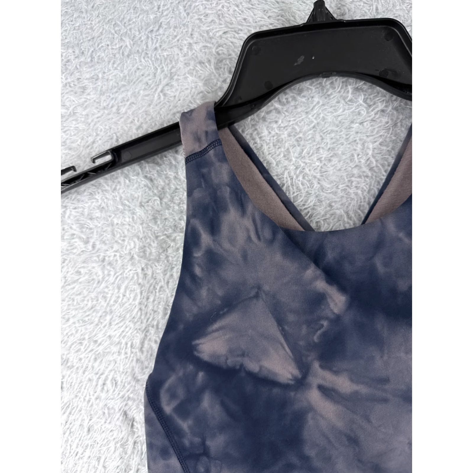 Lululemon Lululemon Shirt Women 4 Blue Tank Top Sleeveless Casual Nulu Fabric - 4 - Blue - Tank - Women - Regular - All Seasons - Sports - W1DI2S Size S / US 4 / IT 40 - 3 Thumbnail