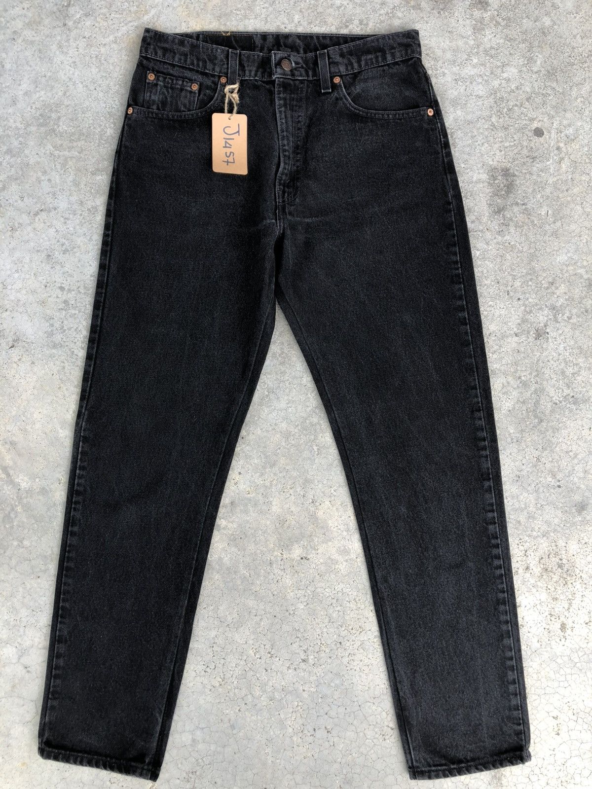 Levi's Vintage 90s Levis 550 Distressed Jeans Baggy Distressed Size US 32 / EU 48 - 2 Thumbnail