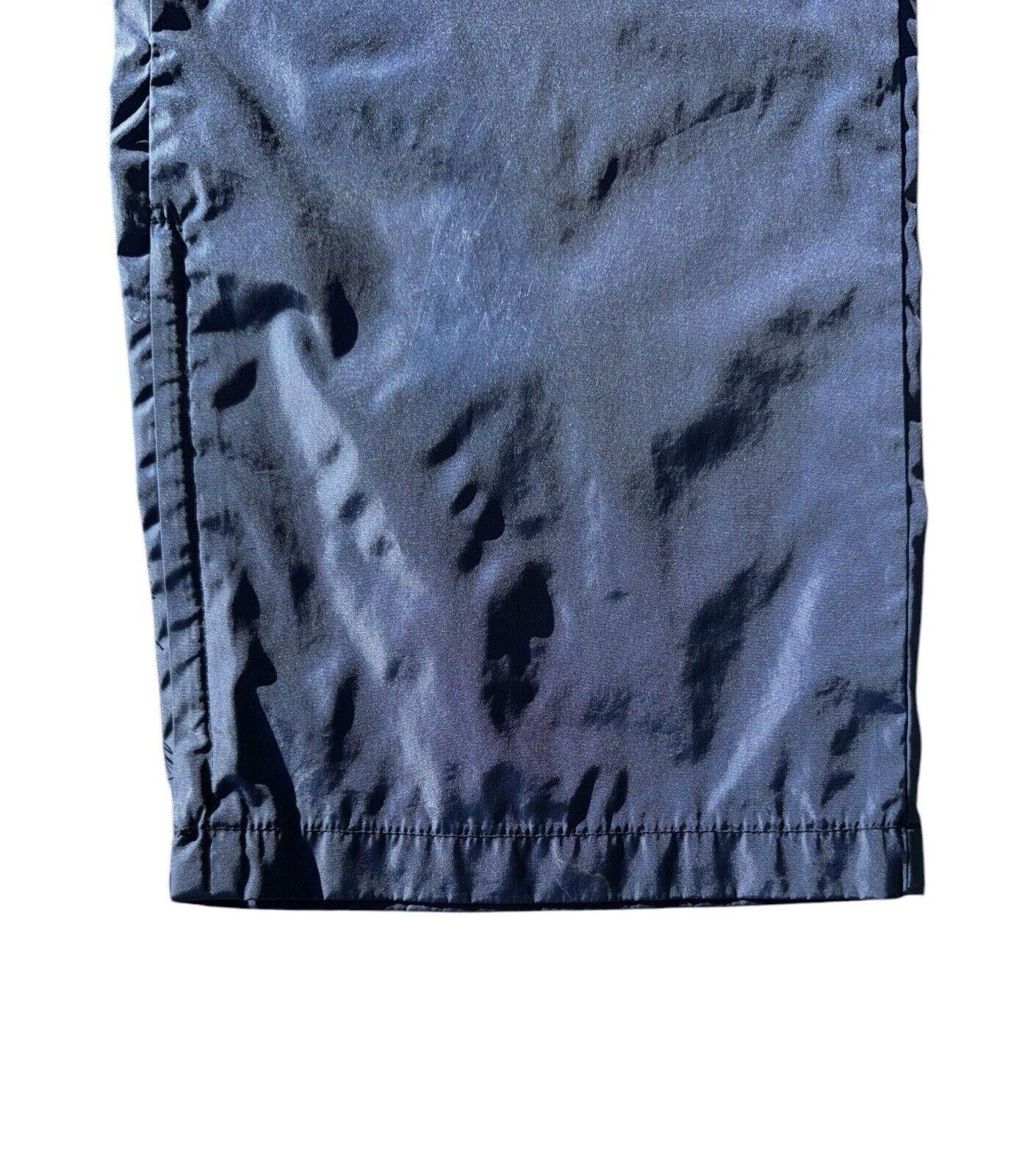 Nike Vintage Nike 80s Blue Nylon Embroidered Baggy Track Pants M Size US 32 / EU 48 - 5 Thumbnail