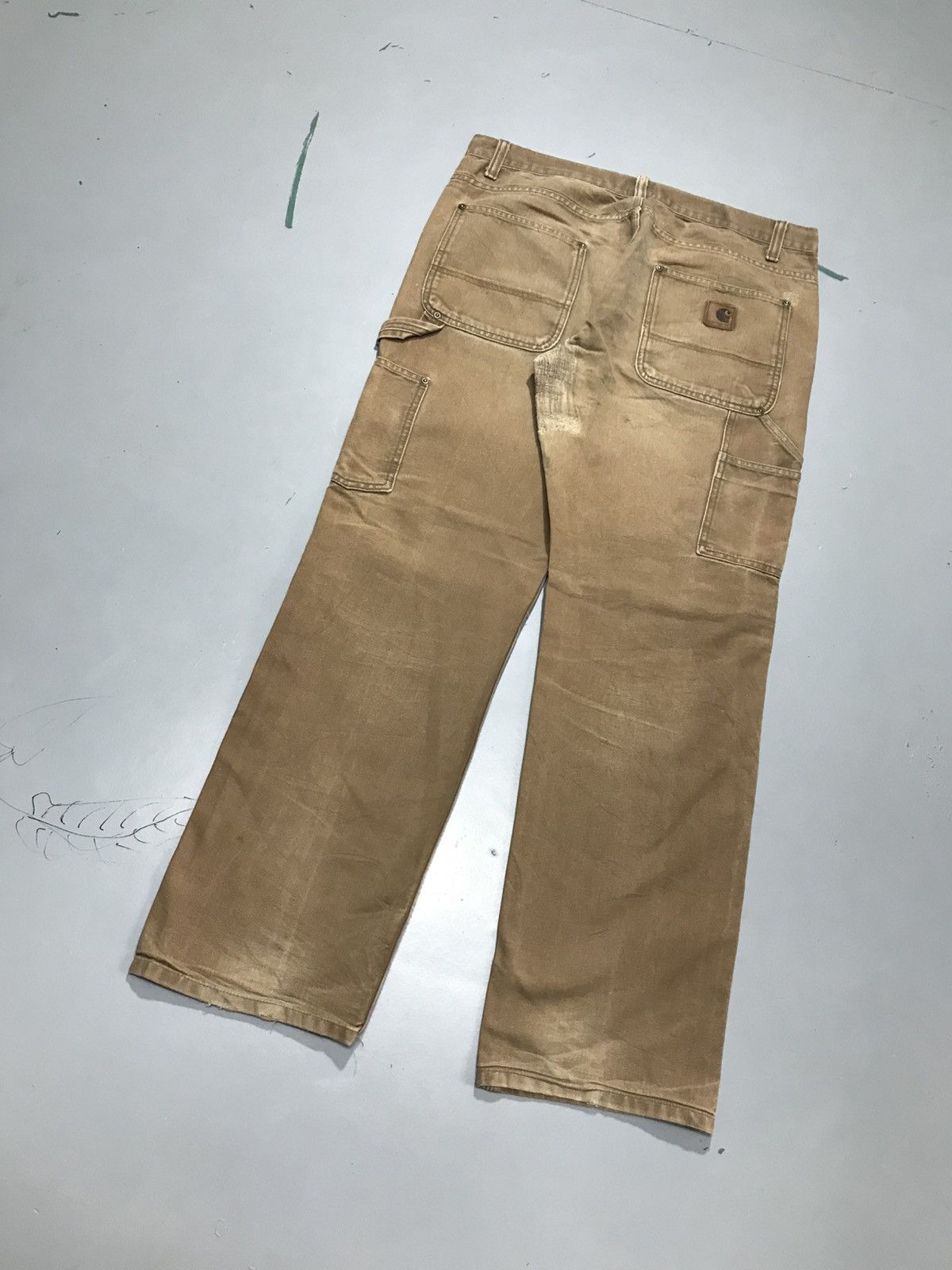 Carhartt Vintage carhartt double knee workwear Size US 36 / EU 52 - 9 Thumbnail
