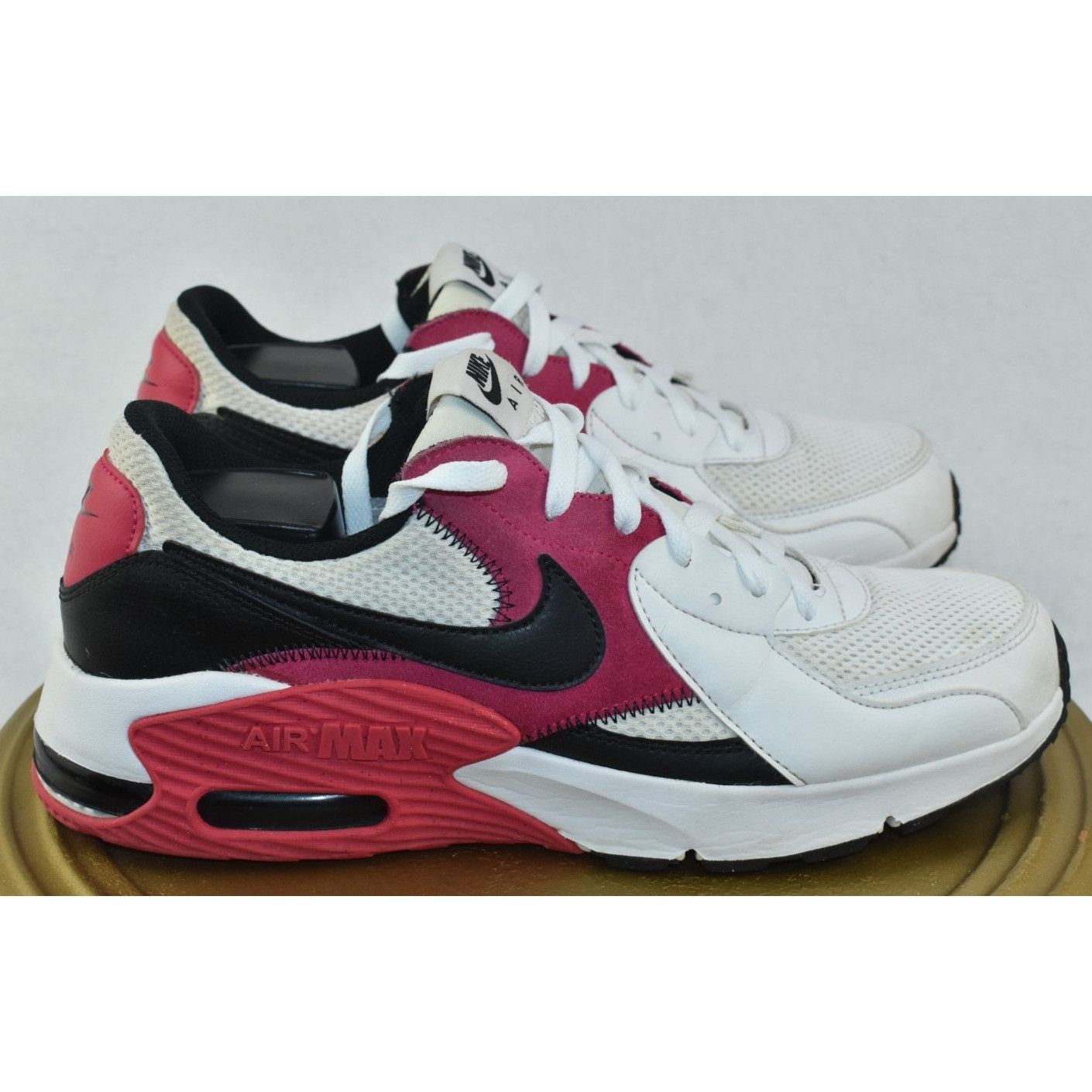 Nike Nike Air Max Excee Women's Shoes Size 11.5 White Pink Black Size US 11.5 / EU 44-45 - 3 Thumbnail