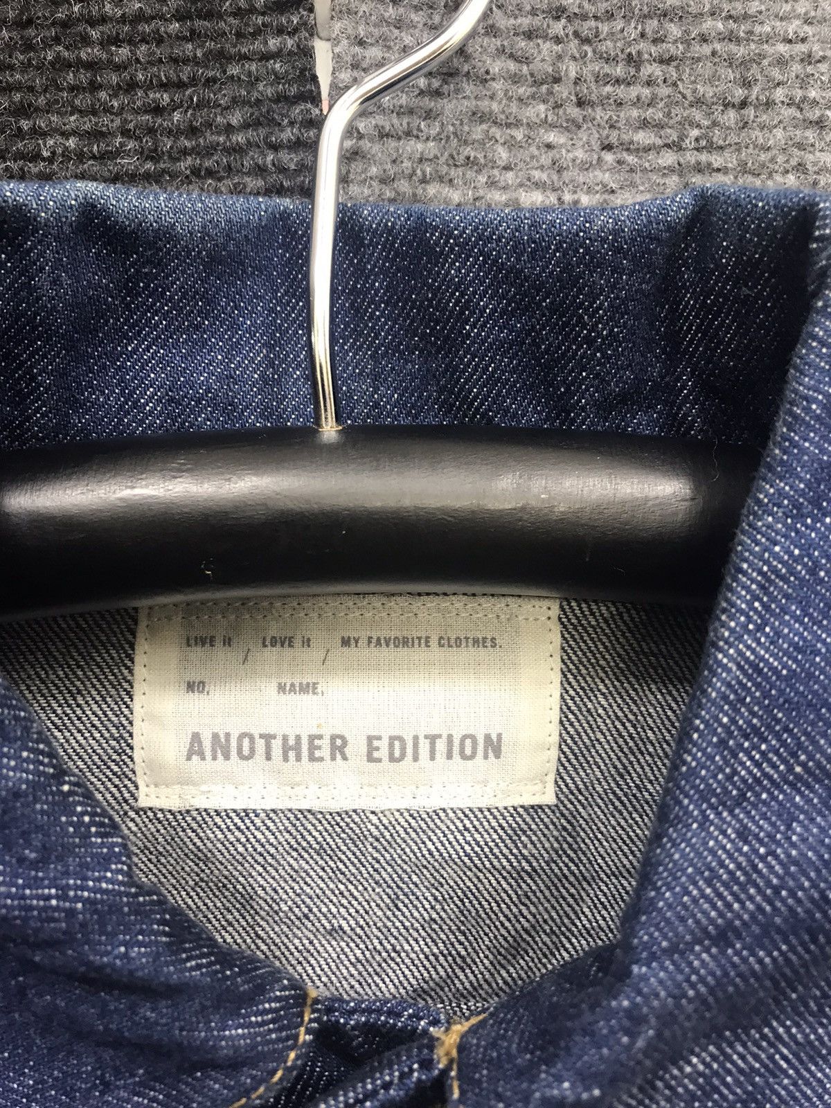 Japanese Brand ANOTHER EDITION Japan Slim Fit Trucker Jeans Size S / US 4 / IT 40 - 4 Thumbnail