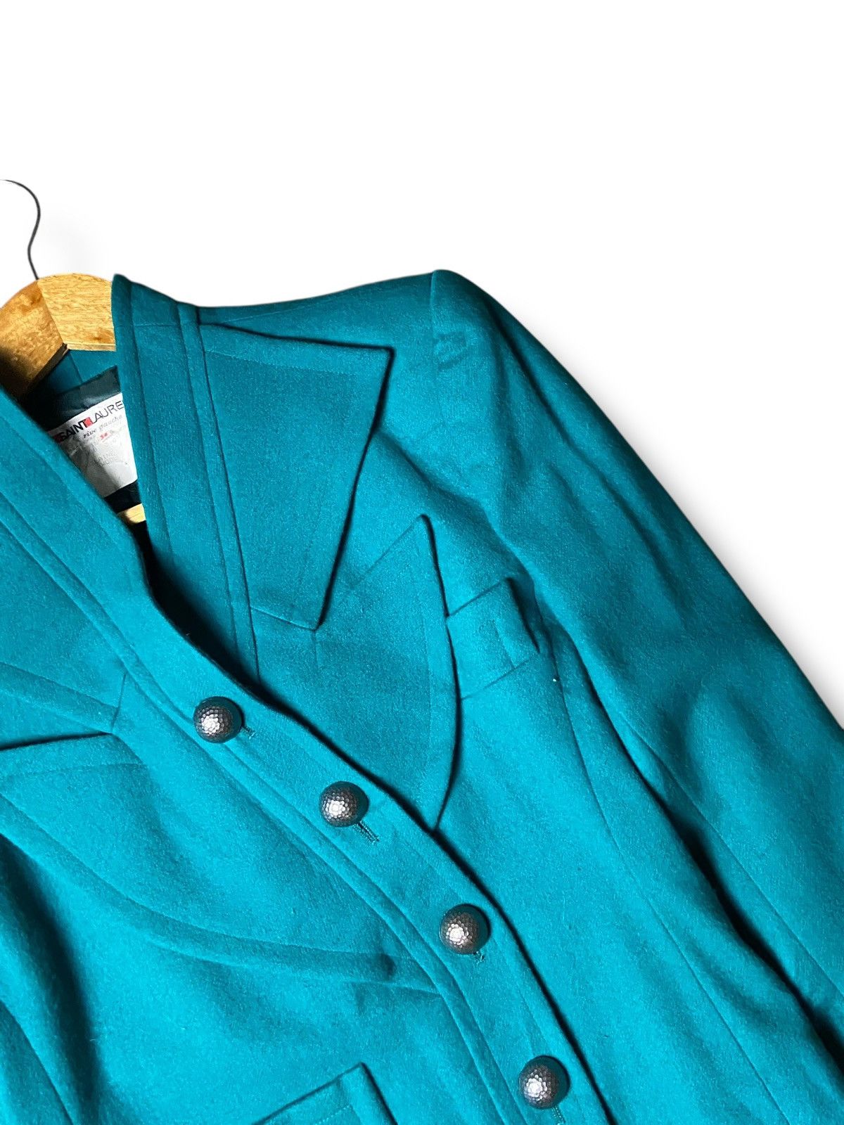 Yves Saint Laurent Yves Saint Laurent Rive Gauche Blazer (141) Size US XXS / EU 40 - 7 Thumbnail