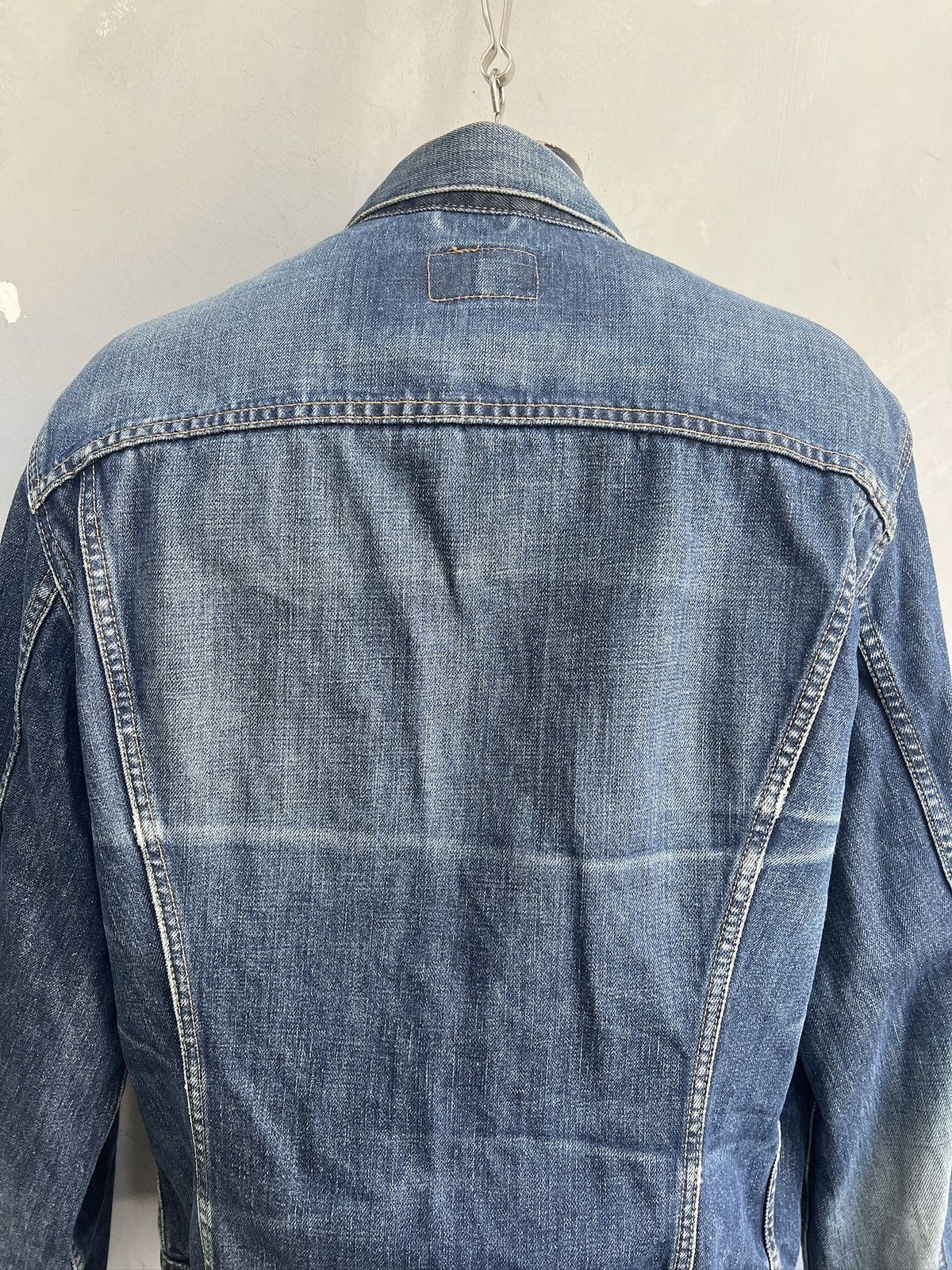 Levi's Levis vintage washed 90s denim trucker jacket y2k Size US XL / EU 56 / 4 - 7 Thumbnail