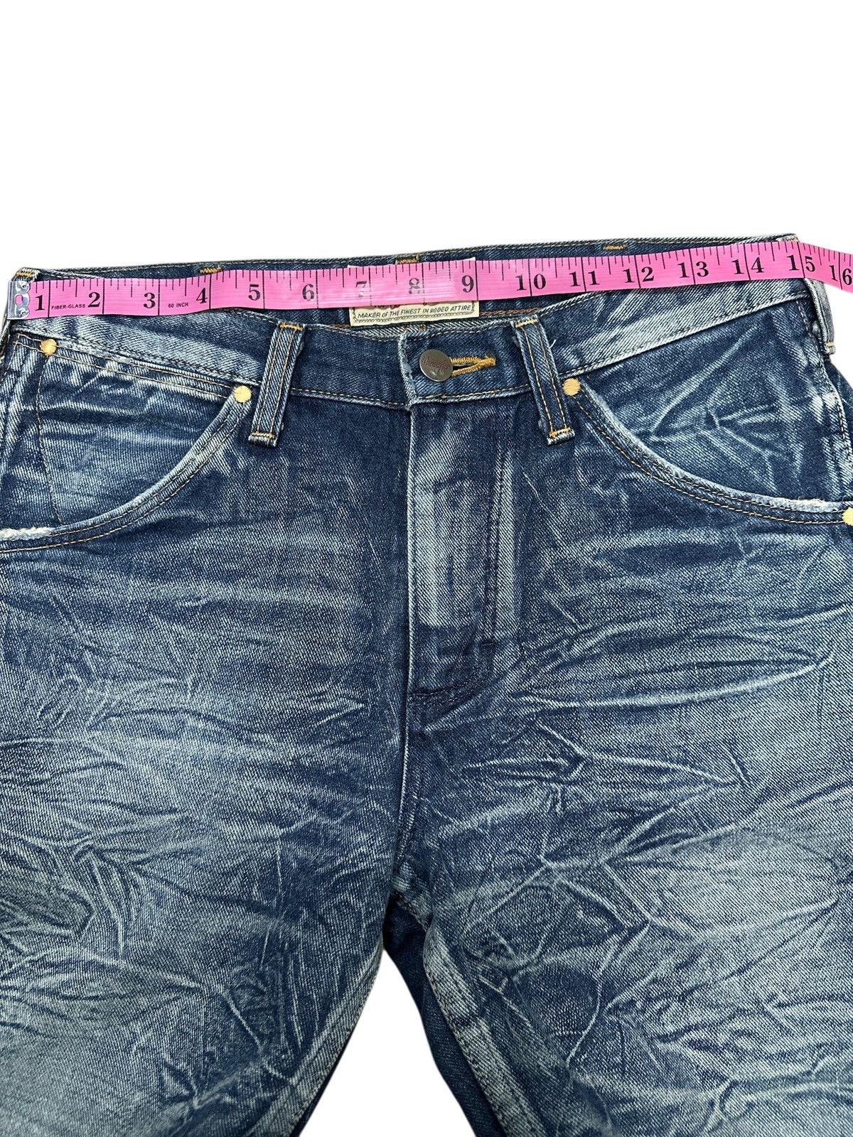 Vintage Vintage Wrangler Blue Bell Flare . Size US 30 / EU 46 - 7 Thumbnail