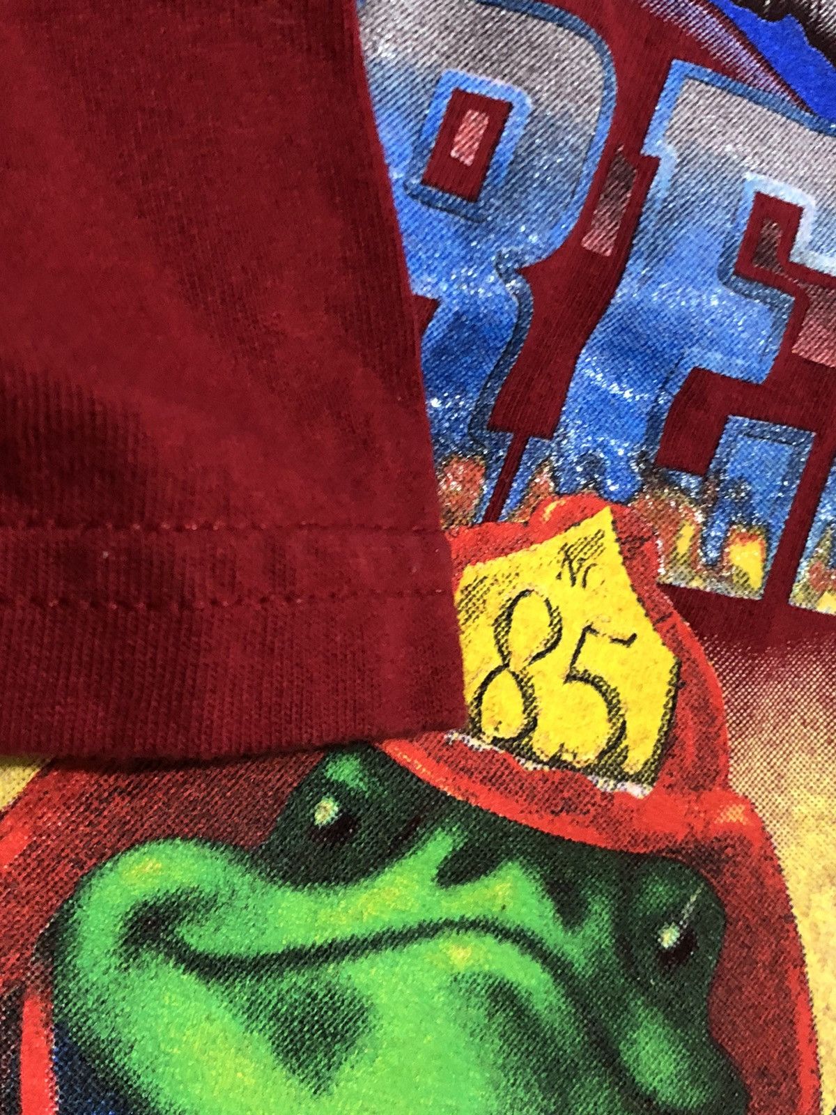 Vintage Vtg 90s Y2K Peace Frogs Fire Rescue Firefighter Tee Size US XL / EU 56 / 4 - 5 Thumbnail