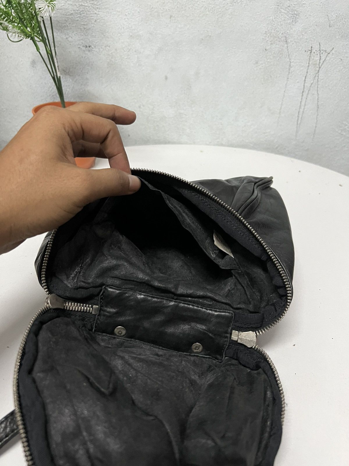 Leather × Yohji Yamamoto Y’saccs Yohji Yamamoto Leaher Bag Size ONE SIZE - 6 Thumbnail