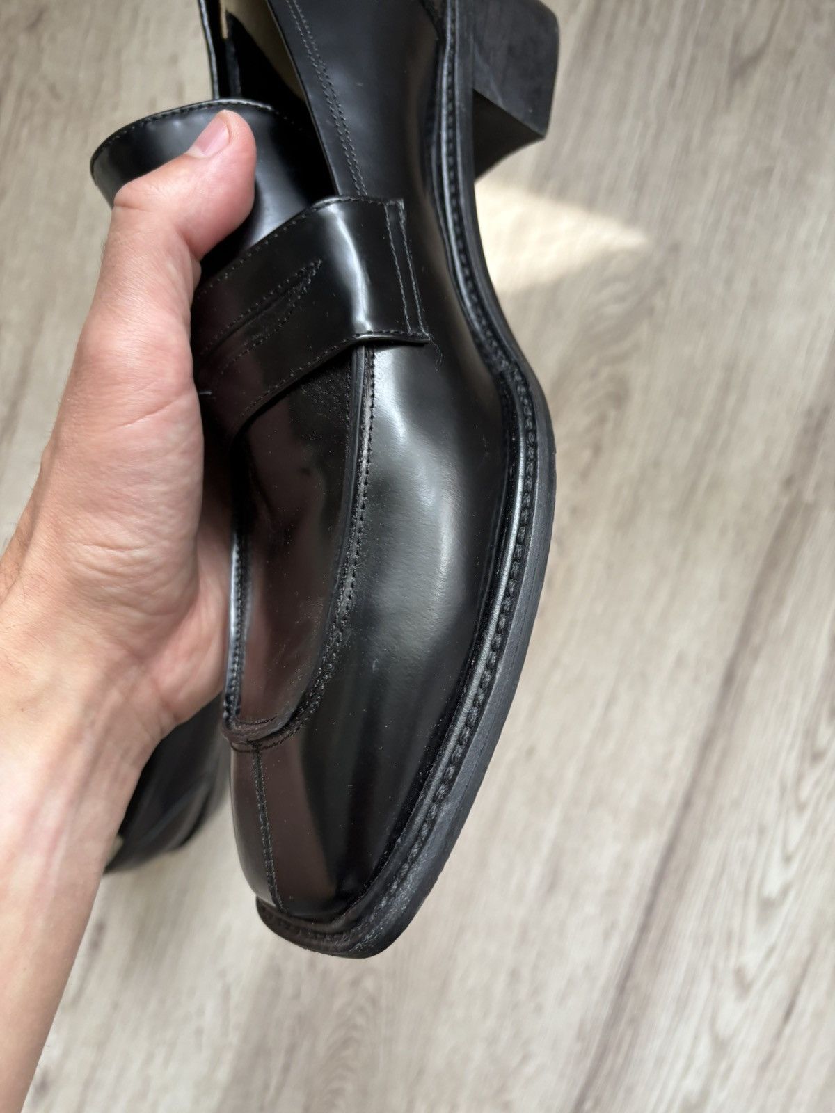 Other OSOI Black Derrick Loafers - Size 40, Minimalist Leather Size US 10 / IT 40 - 22 Thumbnail