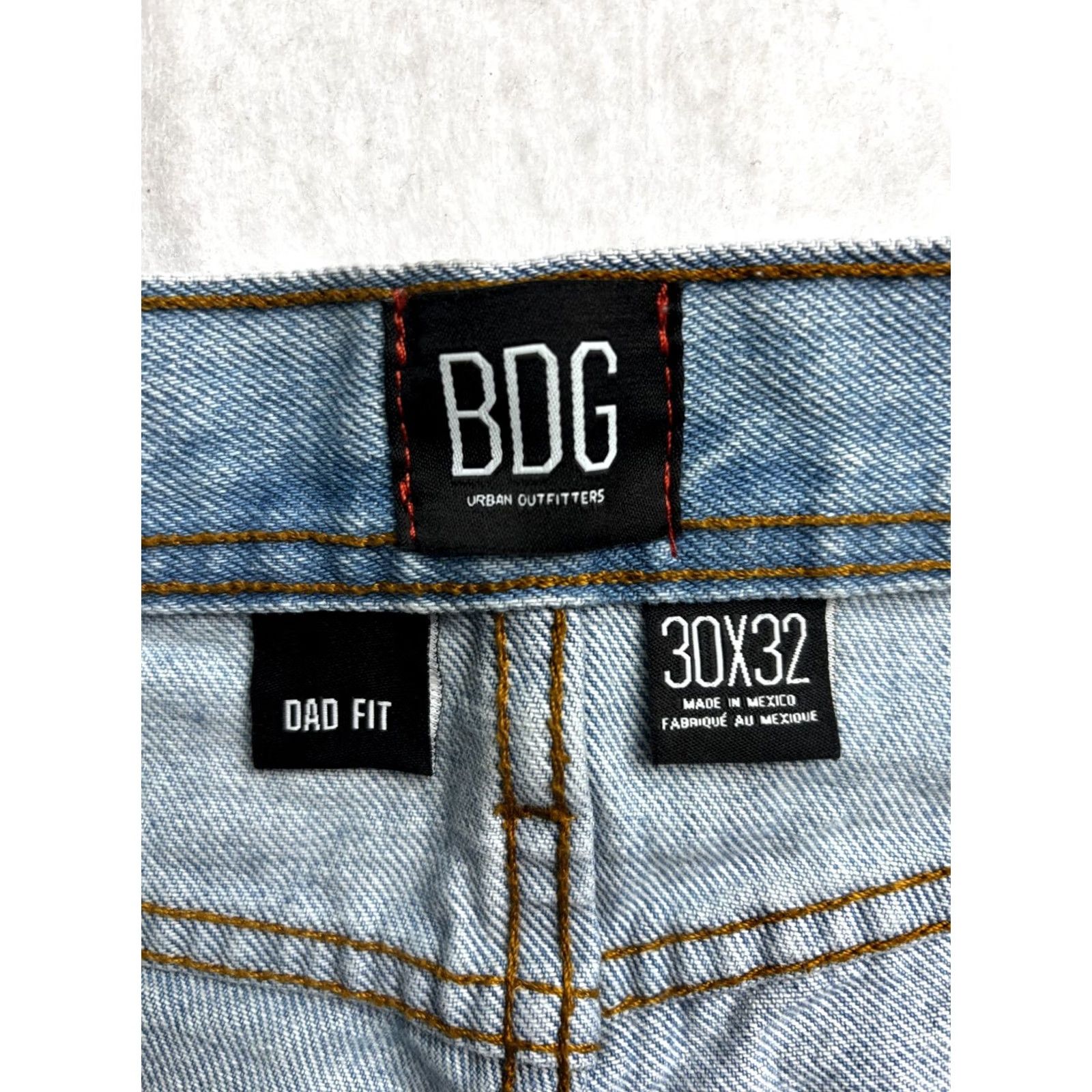 Bdg VINTAGE BDG Urban Outfitters Jeans Relaxed Fit Distressed Blue 30x32 (32x28.5) Adult Men Size US 30 / EU 46 - 3 Thumbnail
