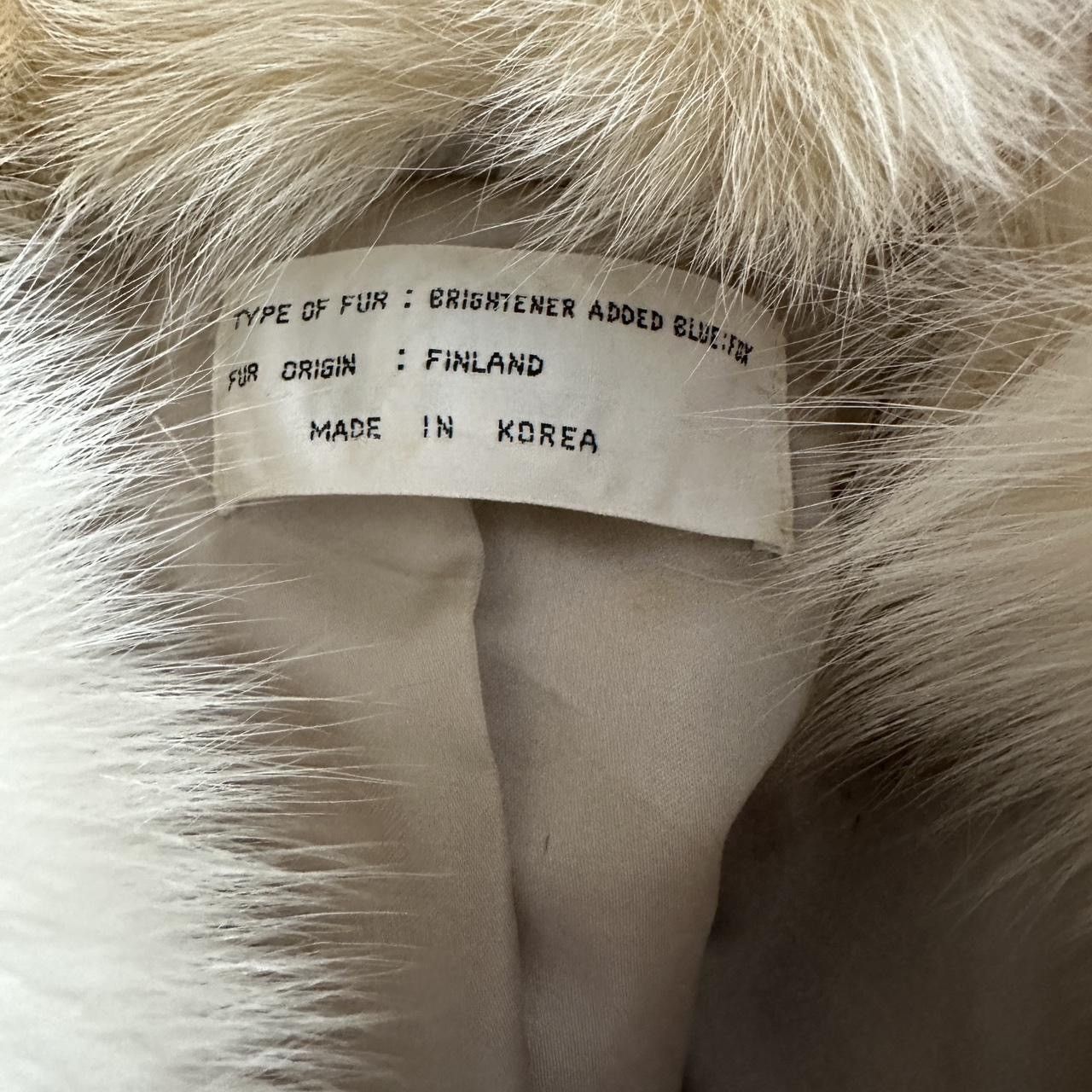 Vintage GORGEOUS Vintage Blue Fox Fur Coat Finland Size ONE SIZE - 3 Thumbnail