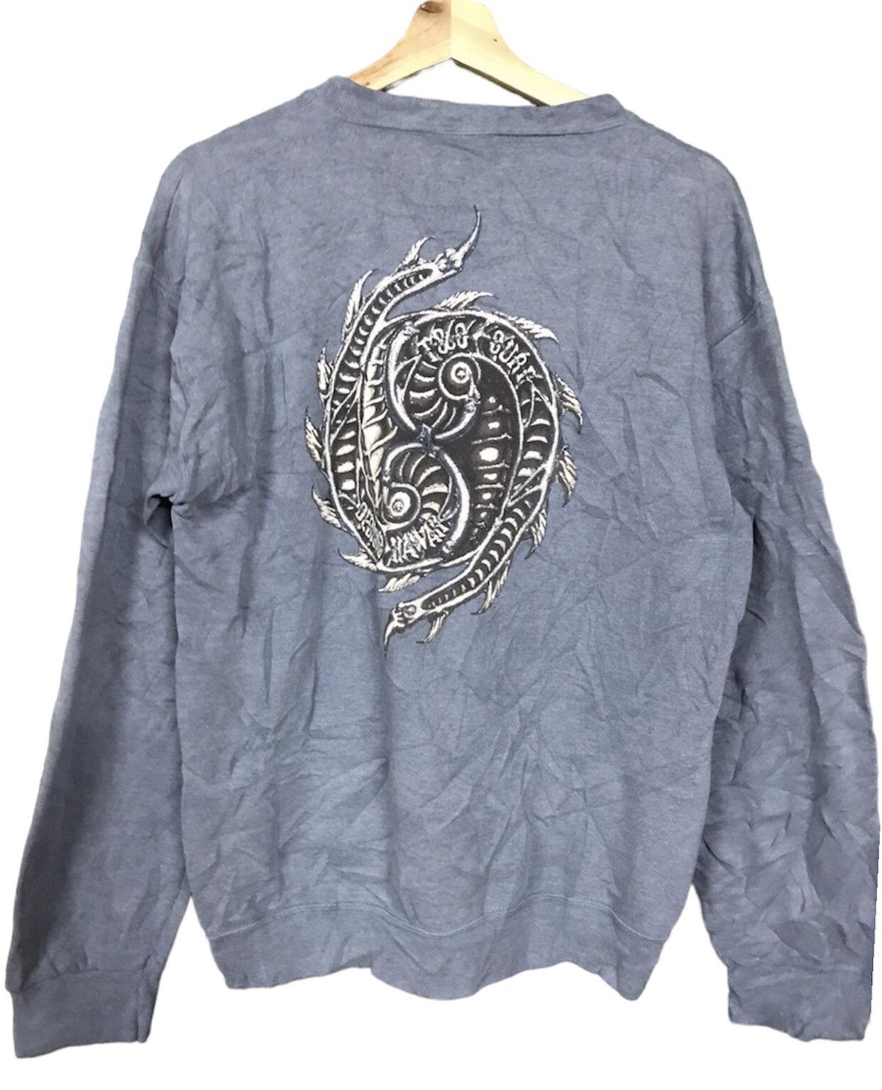 Vintage T&C Surf Design Sweatshirt Crewneck Pullover Size US M / EU 48-50 / 2 - 2 Thumbnail