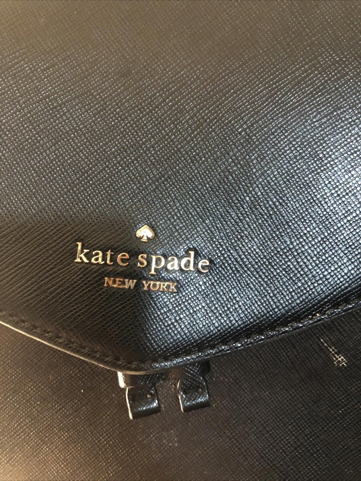 Designer Kate Spade New York Lizzie Medium Flap Backpack Black Size ONE SIZE - 3 Thumbnail