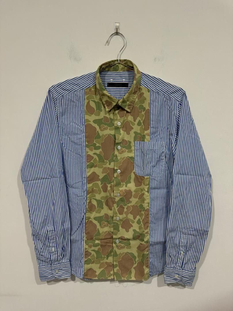 Sophnet. Sophnet Half Camo Shirt Size US M / EU 48-50 / 2 - 1 Thumbnail