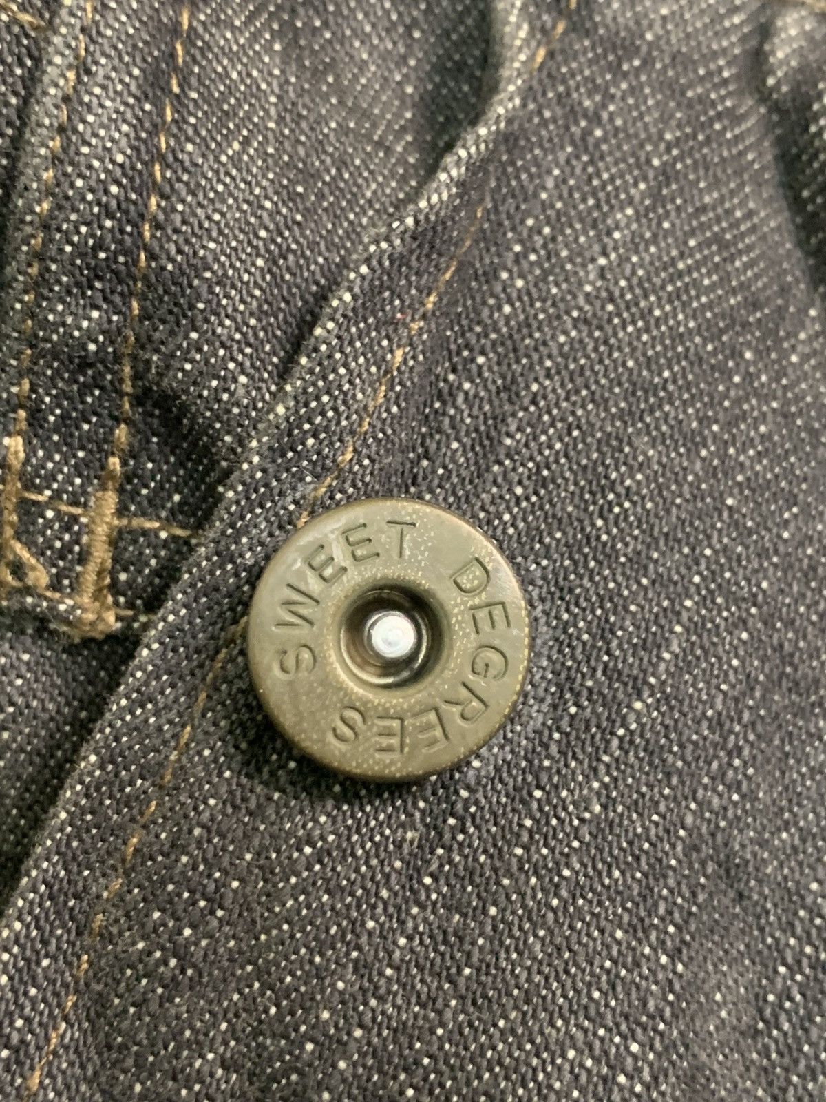 Japanese Brand Rare Design Vintage Sweet Degrees Jeans Denim Jacket Size M / US 6-8 / IT 42-44 - 7 Thumbnail