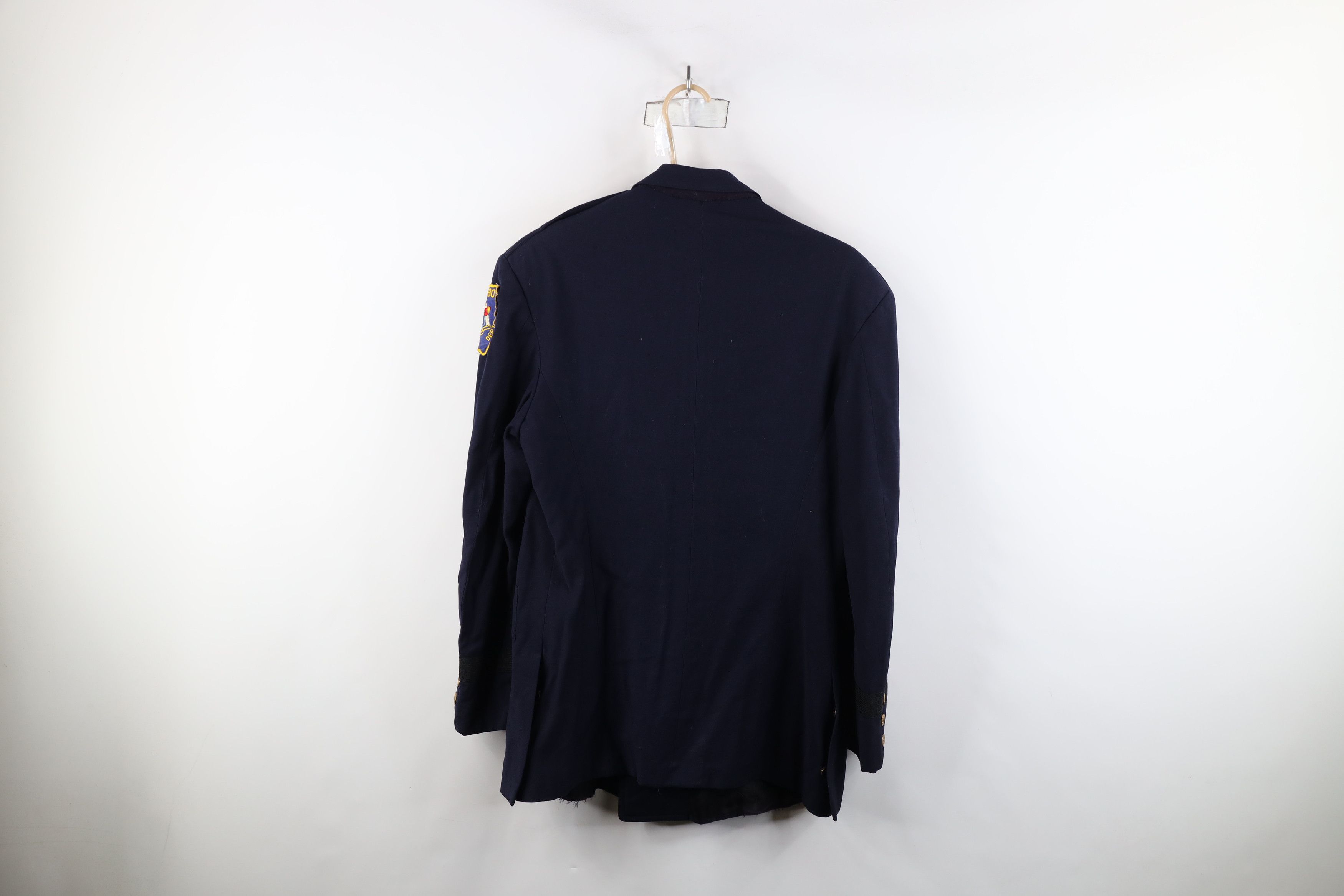 Vintage Vintage 60s Perth Amboy Police Uniform Jacket Coat Wool USA Size US XXL / EU 58 / 5 - 14 Thumbnail