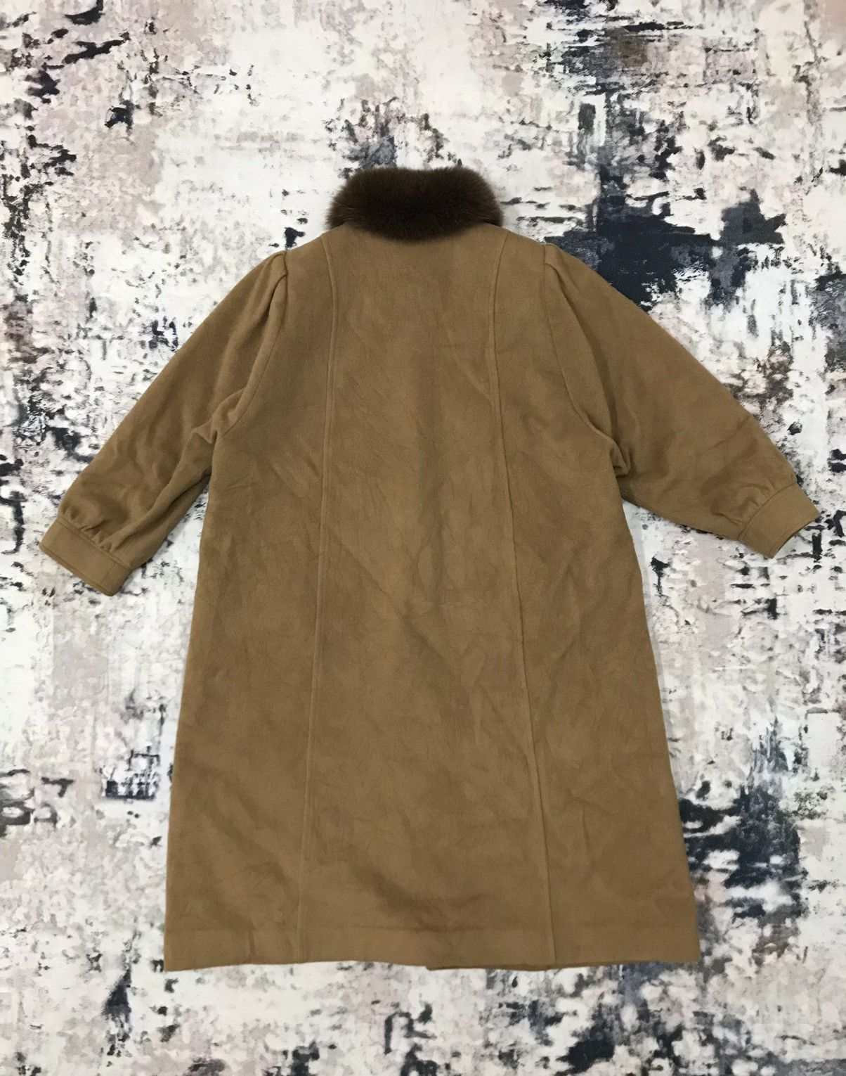 Nina Ricci Nina Ricci Paris Fur Wool Long Coat Jacket Size L / US 10 / IT 46 - 7 Thumbnail