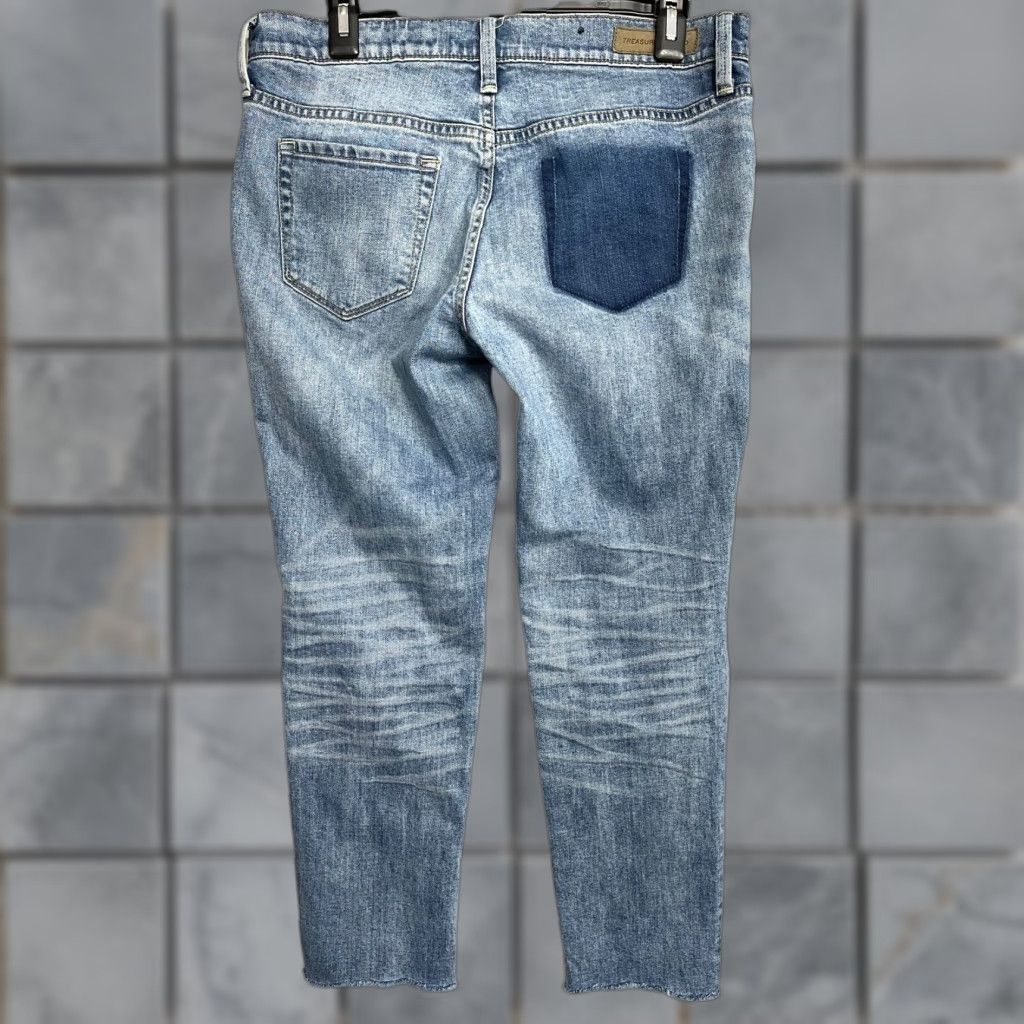 Treasure & Bond Treasure & Bond Jeans Womens 28 Blue Denim Ankle 5-Pocket Mid Rise XS? Size 24" / US 00 / IT 34 - 1 Thumbnail