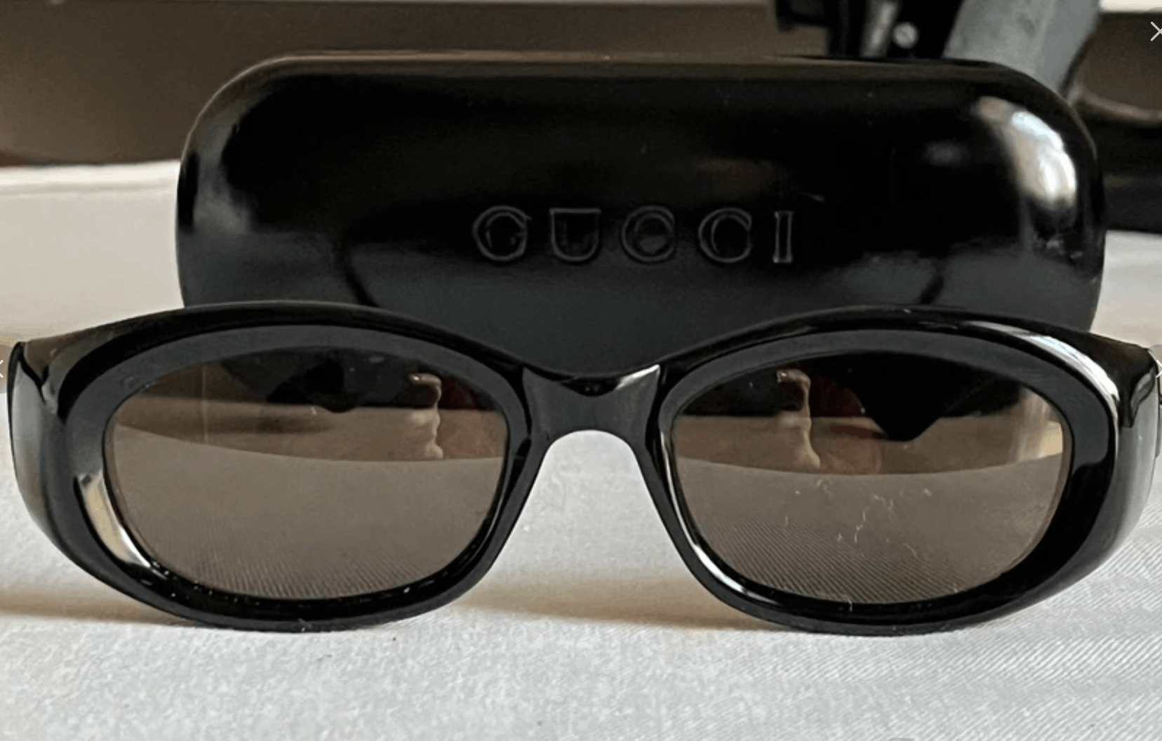 Gucci GUCCI Sunglasses GG2432 Shield Rimless 90s Wrap 1190 Vintage Size ONE SIZE - 5 Thumbnail