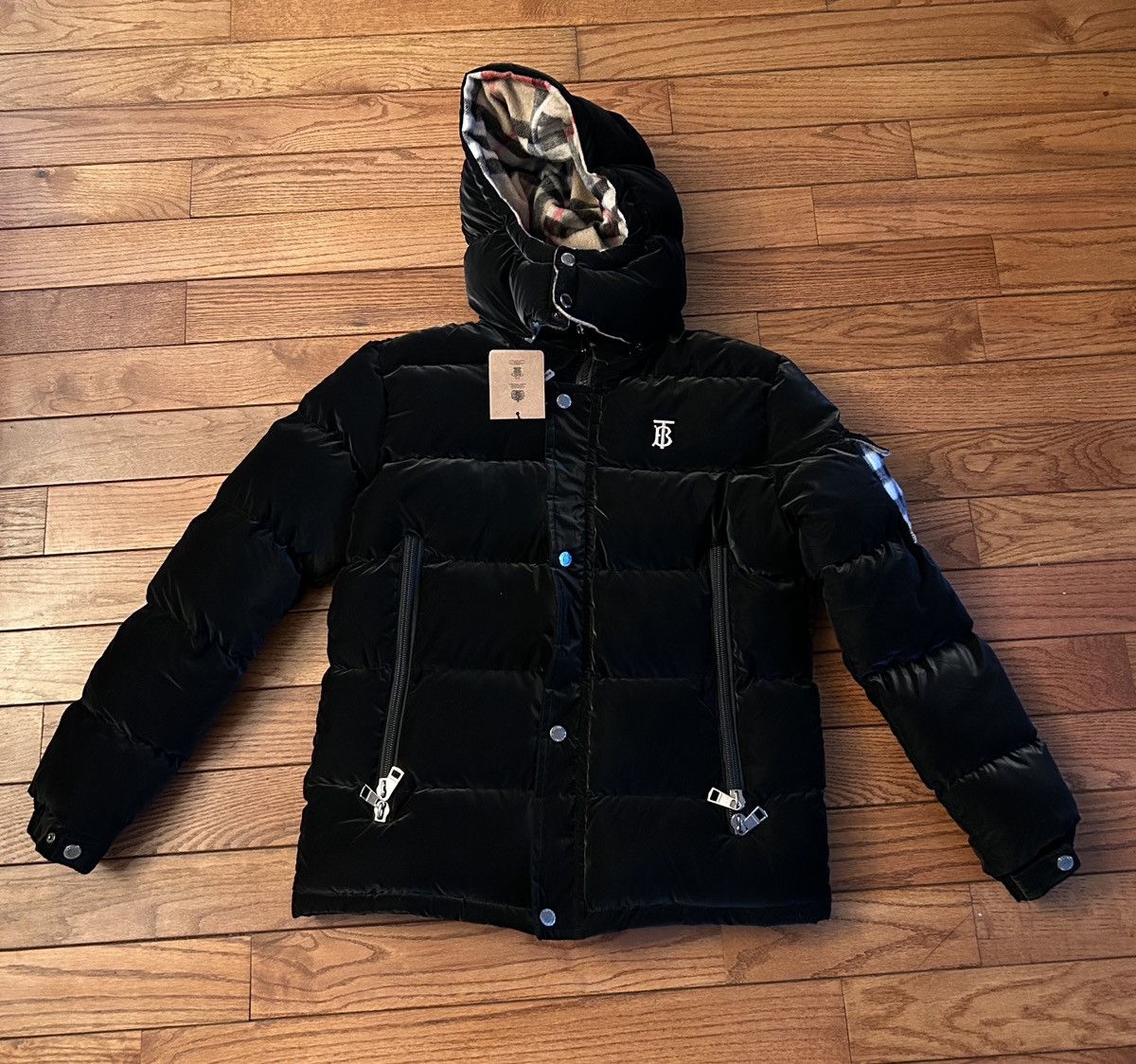 Burberry Black Burberry Puffer Jacket Size US S / EU 44-46 / 1 - 1 Thumbnail