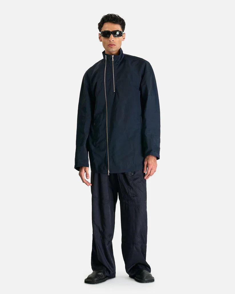 Dries Van Noten o1s1v1r1oon0825 Pannoch Sv Pants in Nevy Blue Size US 38 / EU 54 - 7 Thumbnail