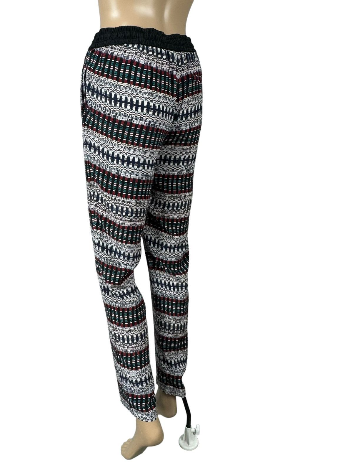 Maje Maje 100% Silk Ornament Printed Pants size 1 Size 25" / US 0 / IT 36 - 5 Thumbnail