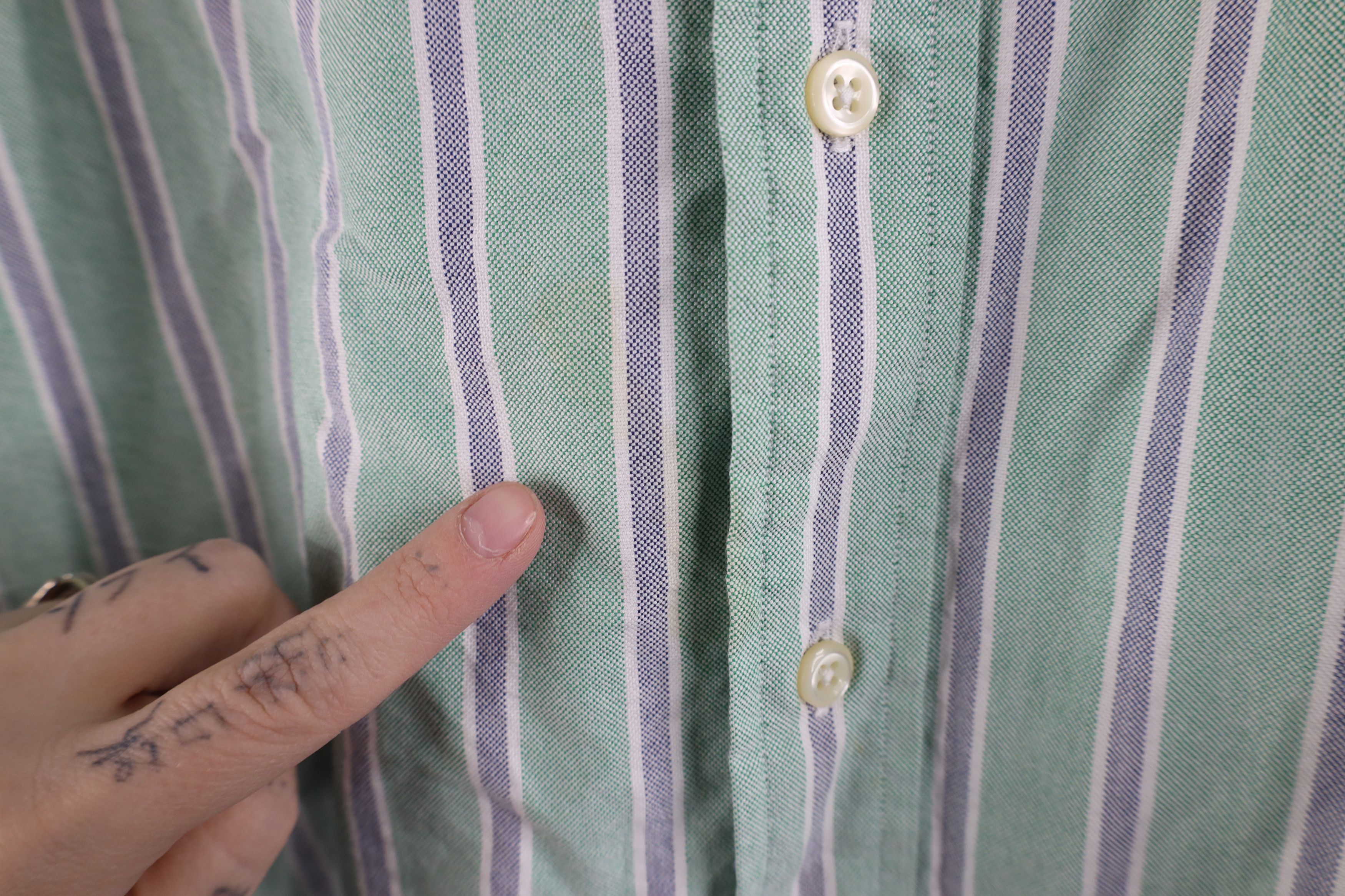 Ralph Lauren × Vintage Vintage 90s Ralph Lauren Yarmouth Oxford Button Shirt Size US M / EU 48-50 / 2 - 11 Thumbnail