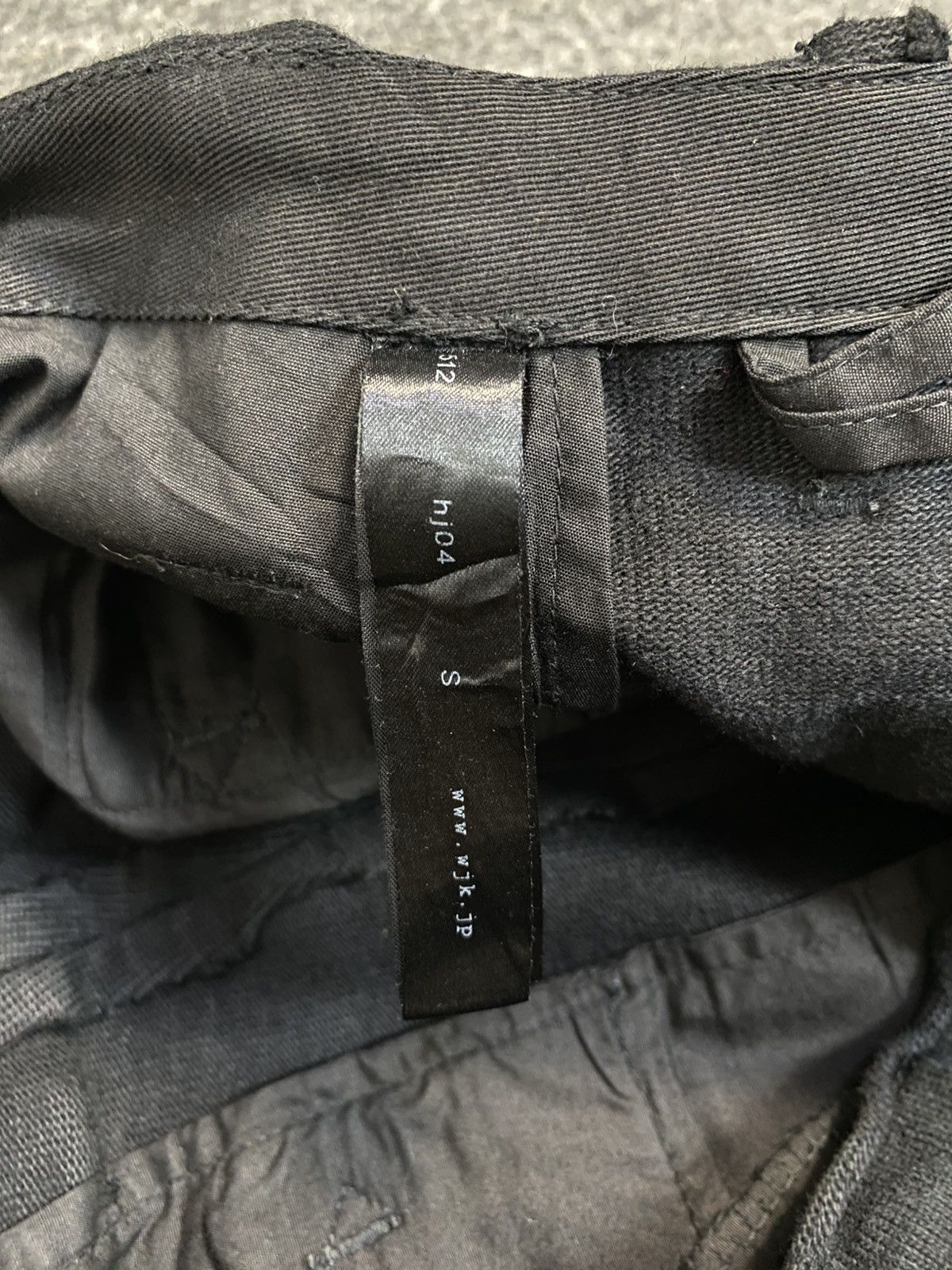 wjk Wjk Trouser Pant Banana Cut Stacked Style Waist Size 28 Size 28" / US 6 / IT 42 - 8 Thumbnail