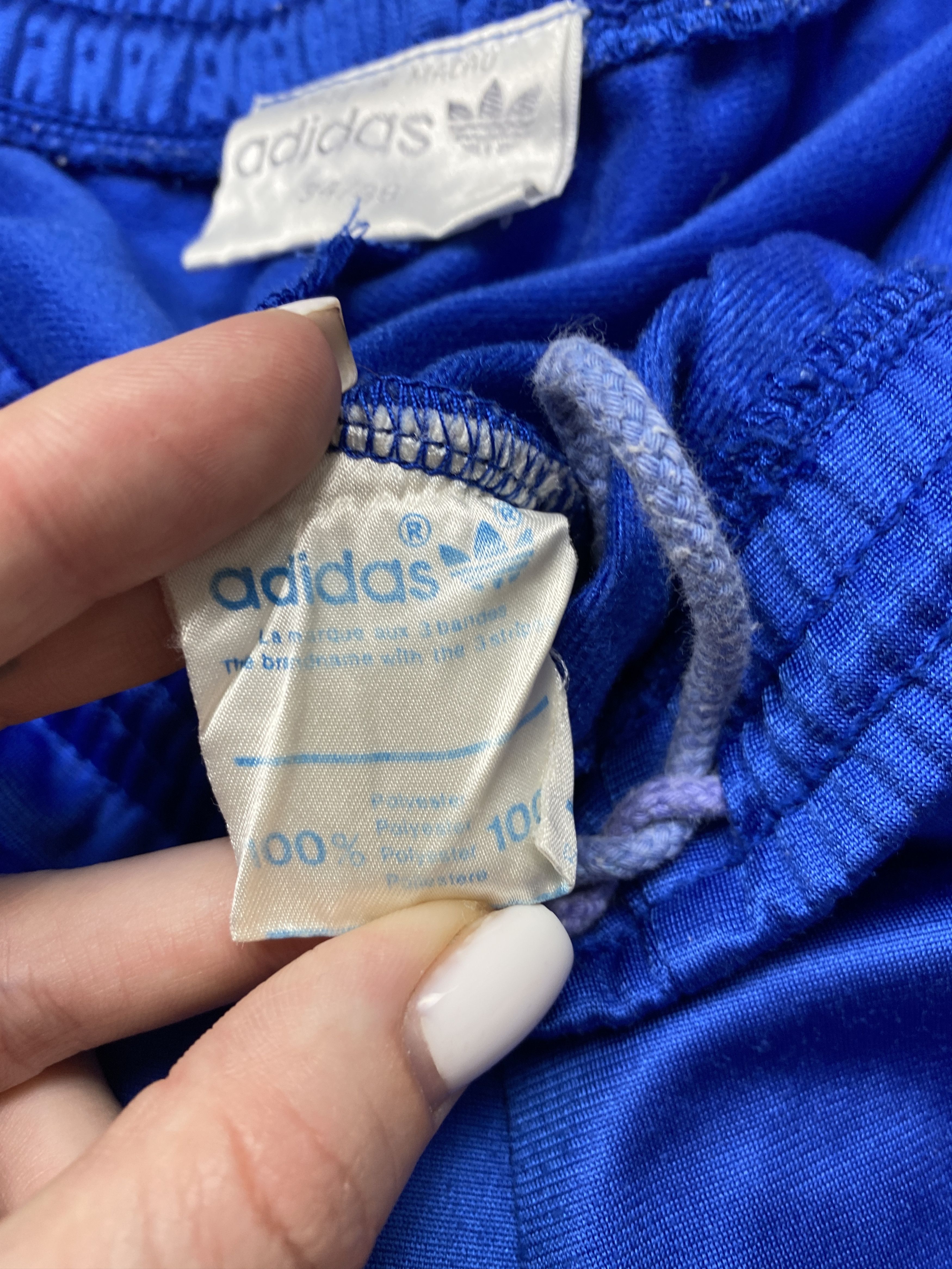 Adidas × Vintage Adidas 90s Vintage Mens Track Pants Size US 34 / EU 50 - 7 Thumbnail