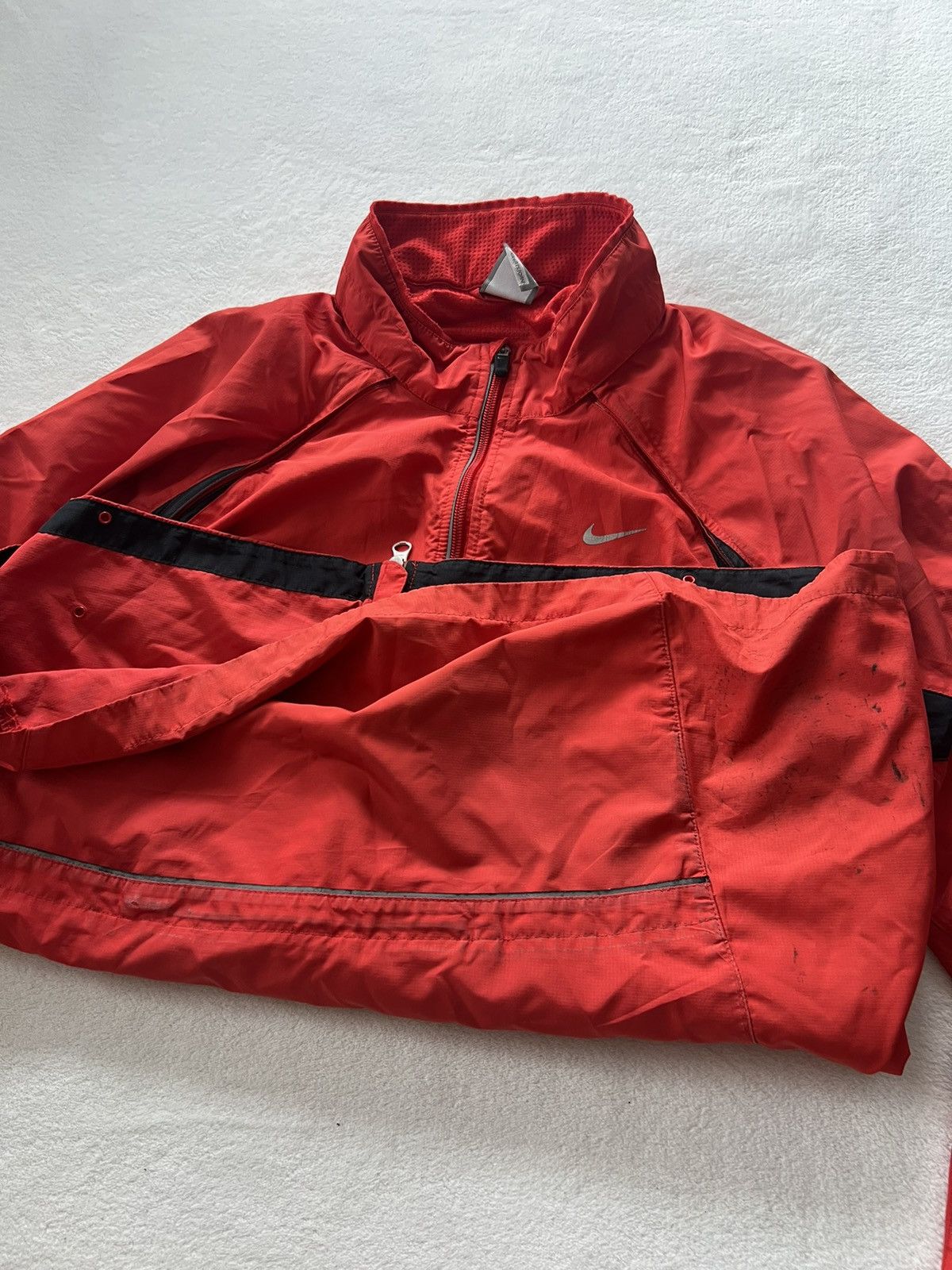 Nike 🥊 NIKE RARE TRANSFORMER VEST + TRACK JACKET Y2K 90’s SWOOSH Size US XL / EU 56 / 4 - 9 Thumbnail