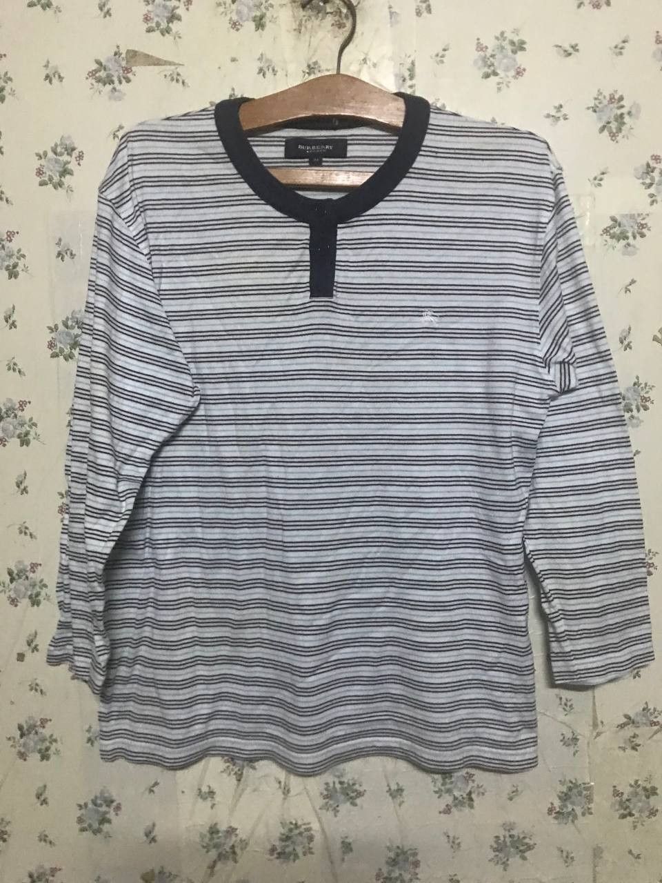 Burberry Vintage Burberry London Stripes Long Sleeve Size US S / EU 44-46 / 1 - 1 Thumbnail