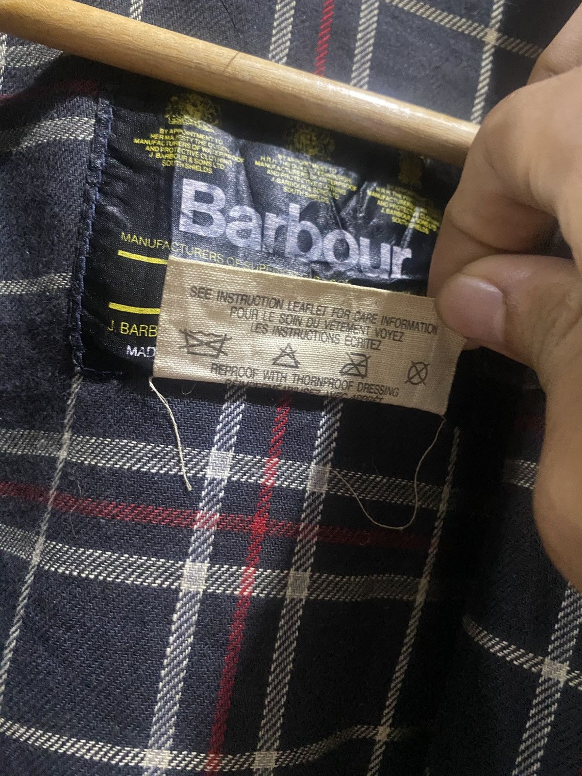 Barbour Barbour Border Waxed Cotton 81cm/32 in Lining Quilted Size US S / EU 44-46 / 1 - 11 Thumbnail
