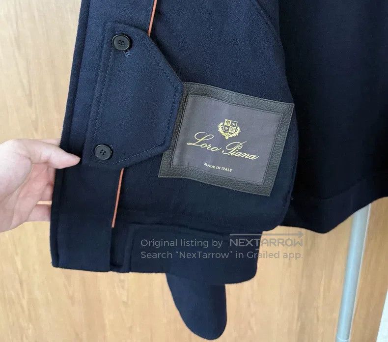Loro Piana Loro Piana Autumn and Winter Men's Cashmere Jacket Size US M / EU 48-50 / 2 - 8 Thumbnail