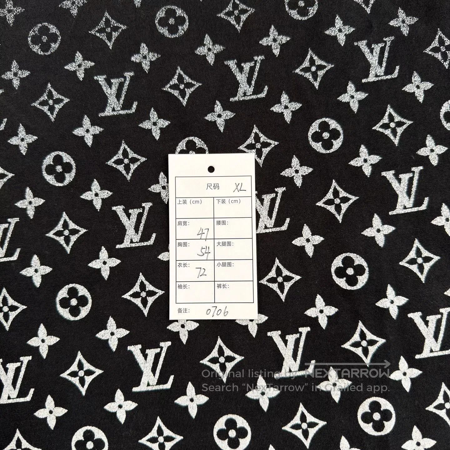 Louis Vuitton LV Gradient Black All-Over Print Tee. Size US XL / EU 56 / 4 - 6 Thumbnail