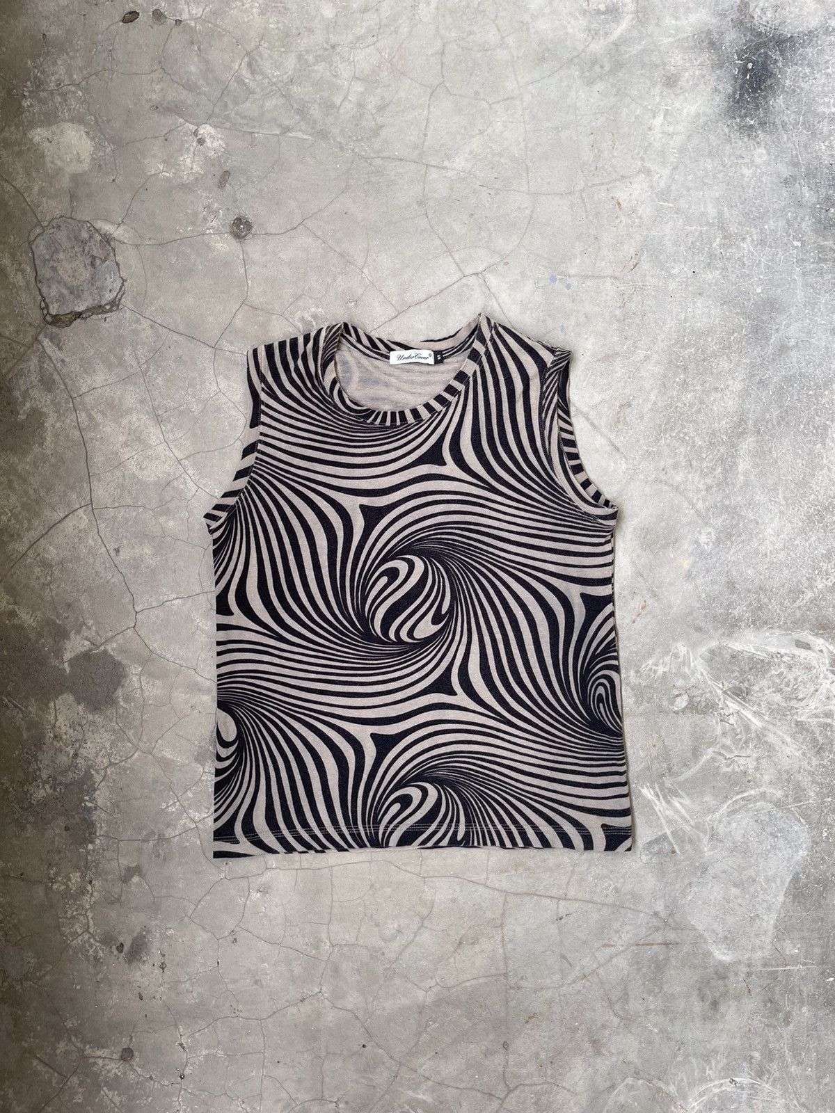 Jun Takahashi × Undercover Undercover Swirl Alloverprint Sleeveless Size US S / EU 44-46 / 1 - 2 Thumbnail
