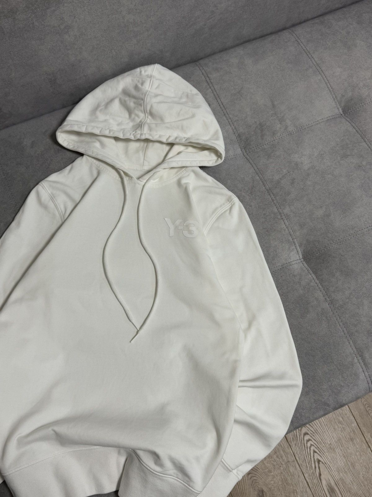 Adidas × Vintage × Y-3 Vintage Adidas Y-3 white Y2K hoodie size S Size US S / EU 44-46 / 1 - 3 Thumbnail