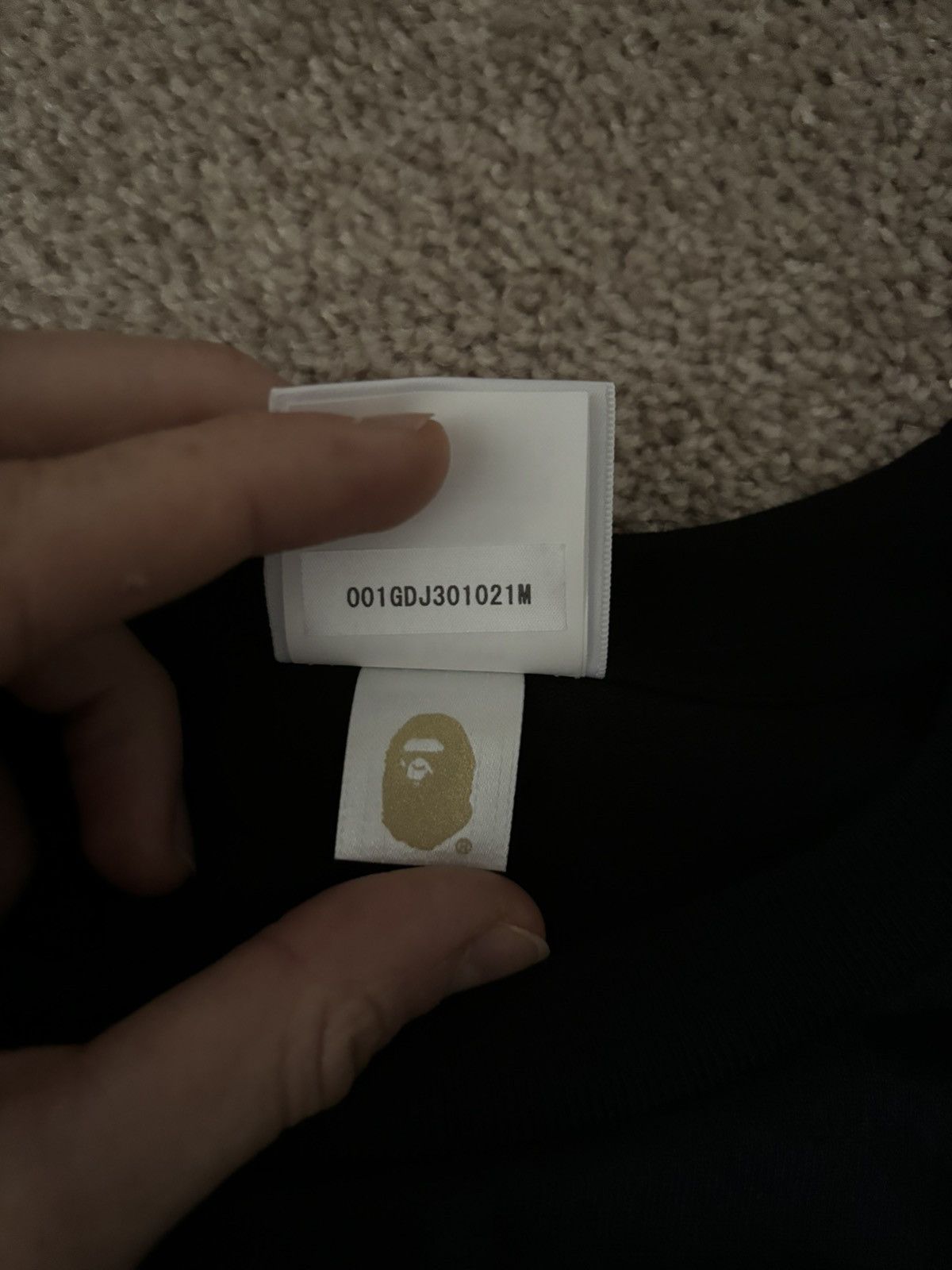 Bape Bape ‘NowHere’ Ape Edition Tee Size US L / EU 52-54 / 3 - 5 Thumbnail