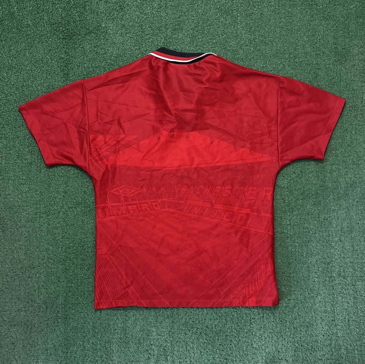 Umbro × Vintage Manchester United Soccer Jersey 94/96 Vintage Rare Size US XS / EU 42 / 0 - 2 Thumbnail