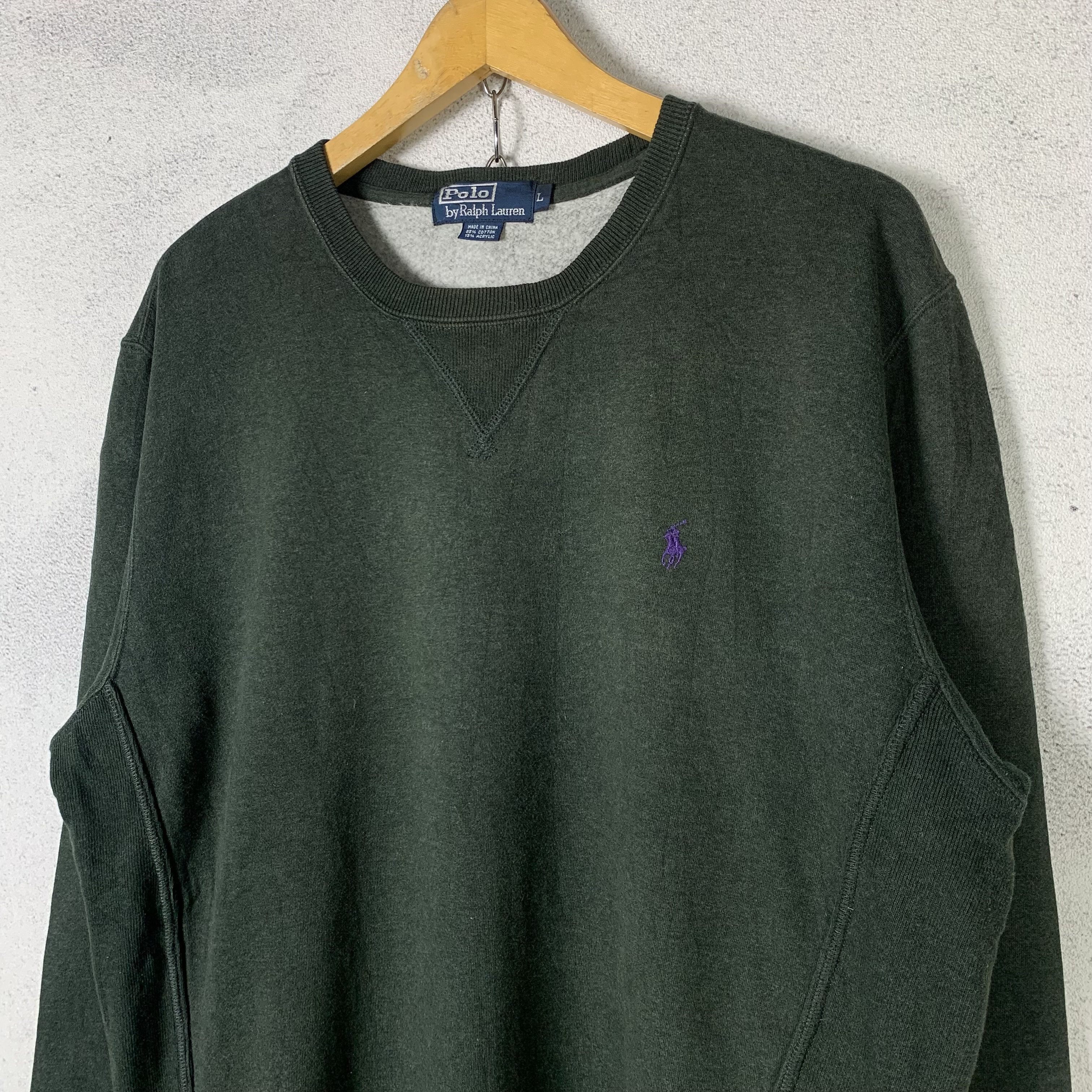 Polo Ralph Lauren Vintage Polo Ralph Lauren Sweatshirt Crewneck Size US M / EU 48-50 / 2 - 1 Thumbnail