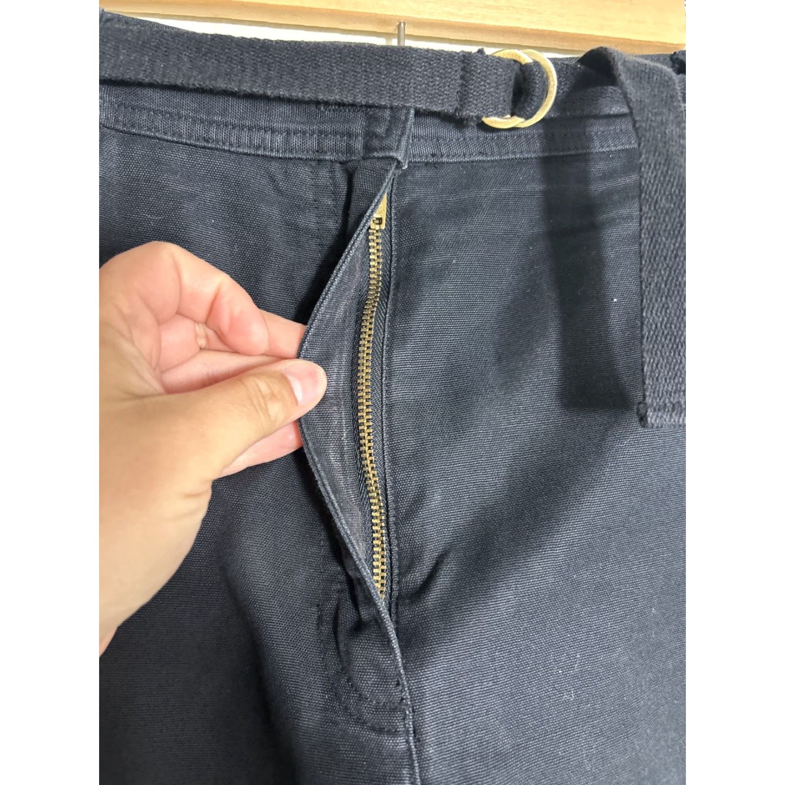 Ralph Lauren Lauren Ralph Lauren Womens Black Cargo Cotton Short Belted 16 Belted 30x8 Size 38" / US 16 / IT 52 - 6 Thumbnail