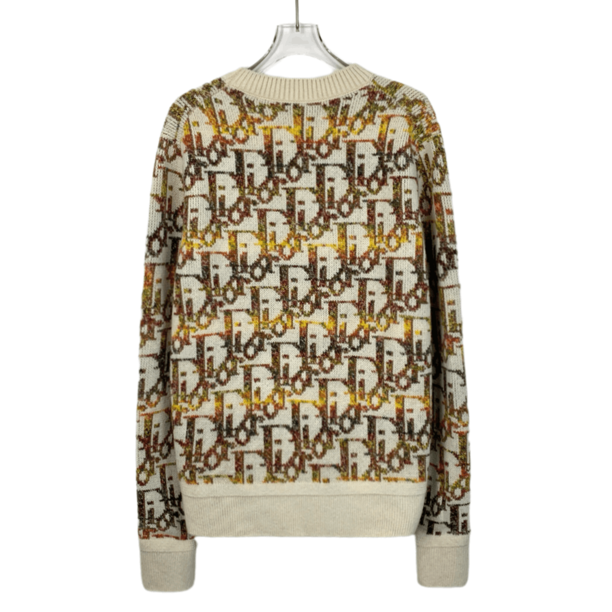 Dior Dior Colorblock Wool Crewneck Knit Sweater (Size M) Size M / US 6-8 / IT 42-44 - 7 Thumbnail