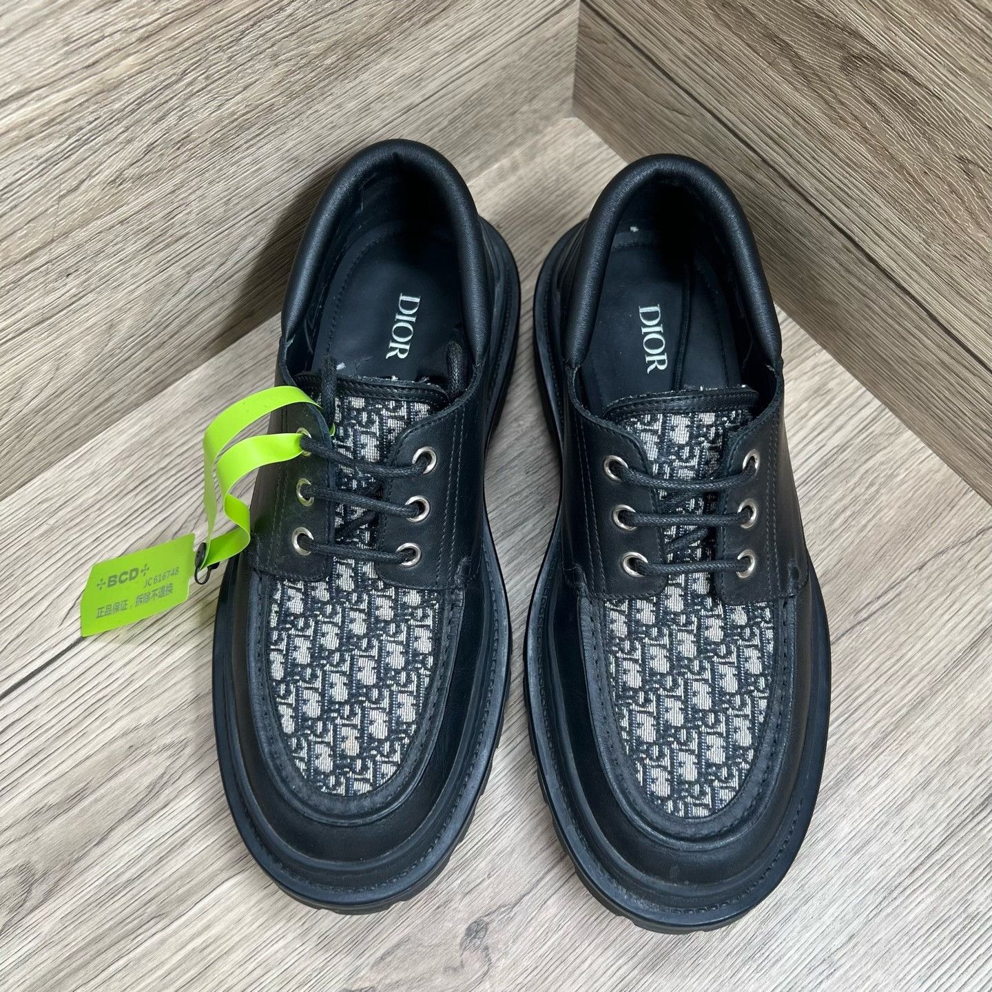 Dior Dior Black Lowtop Sneakers 6 Men Size US 6 / EU 39 - 1 Thumbnail