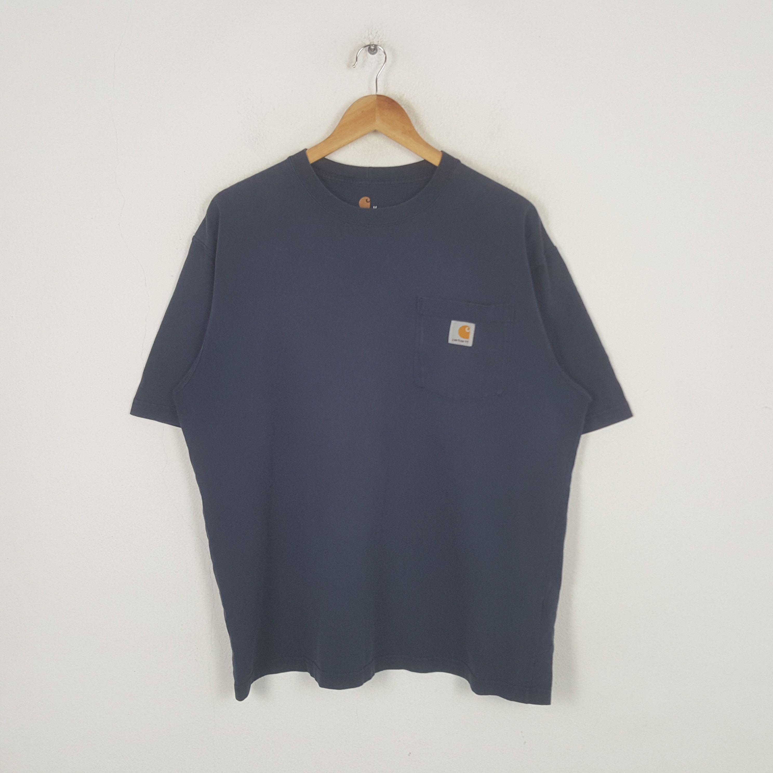 Carhartt Vintage Carhartt American Workers Pocket Tshirt RR25 Size US XL / EU 56 / 4 - 1 Thumbnail