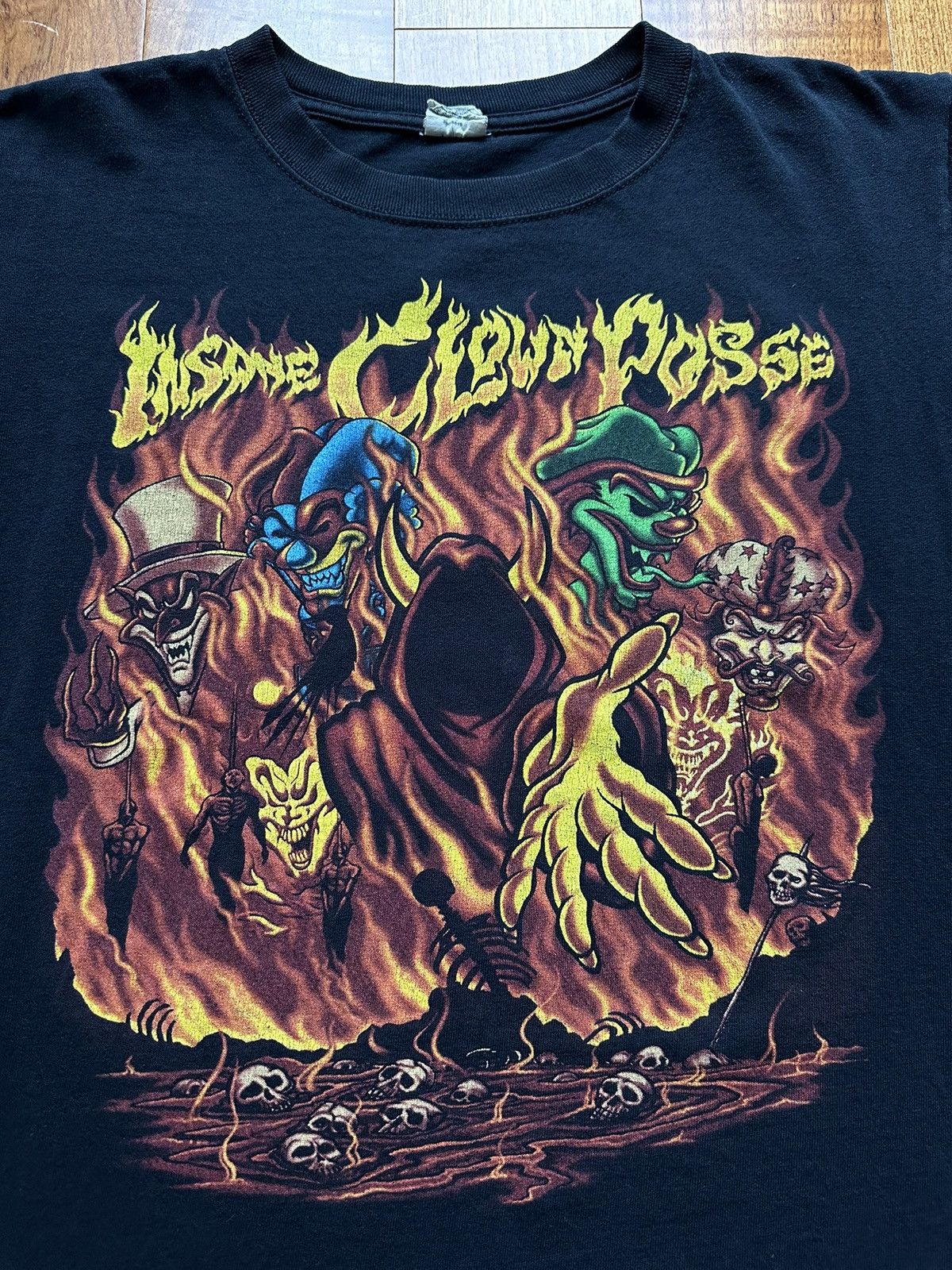 Band Tees Crazy Y2K 00s Insane Clown Posse Rap Band T-Shirt Size US M / EU 48-50 / 2 - 5 Thumbnail