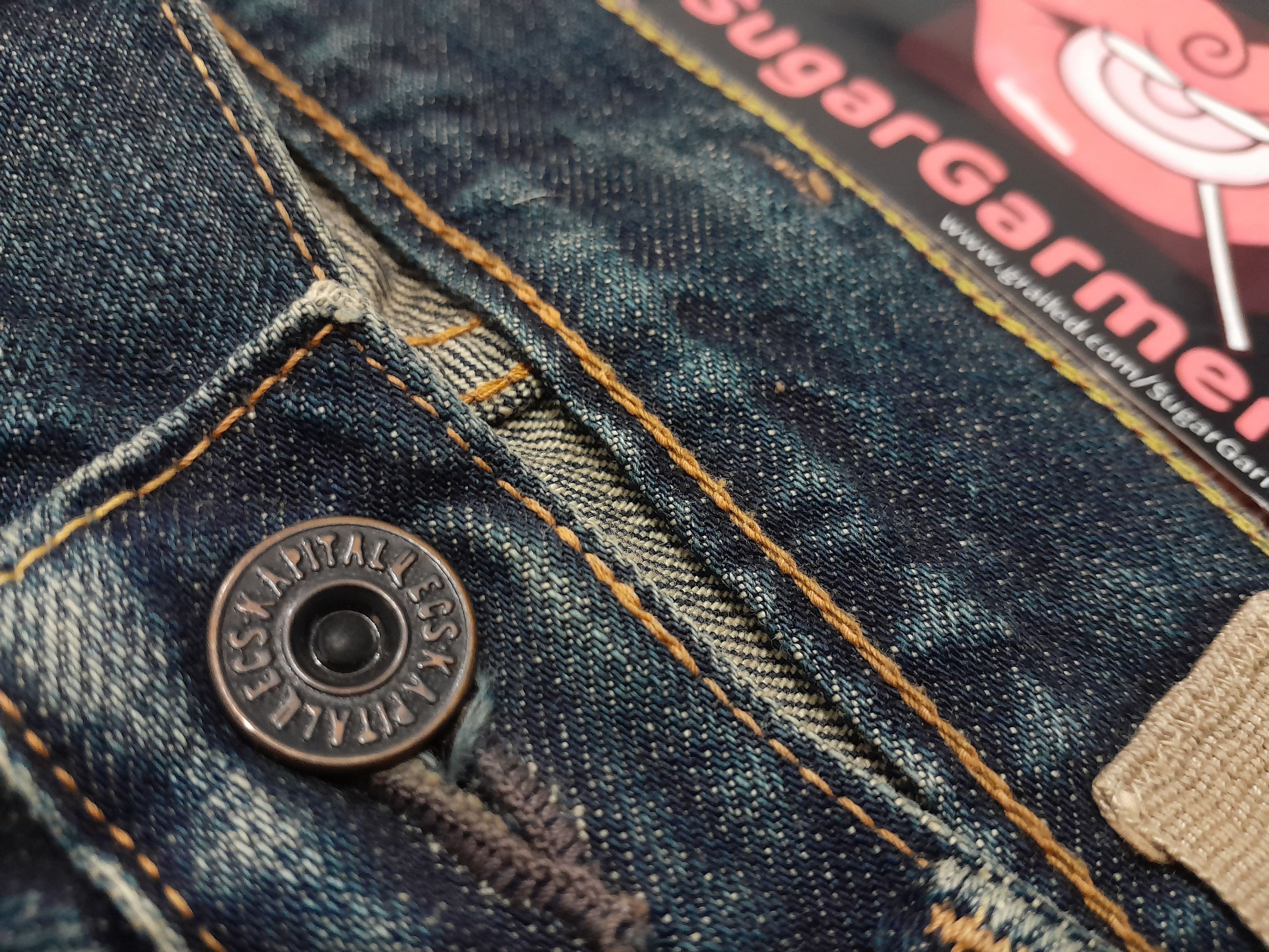 Kapital KAPITAL Jeans Flare Bell Bottom Bootcut Vintage Size US 31 - 8 Thumbnail
