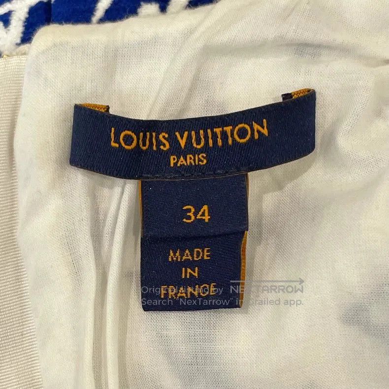 Louis Vuitton Louis Vuitton Blue Sleeveless Dress. Size US XS / EU 42 / 0 - 5 Thumbnail