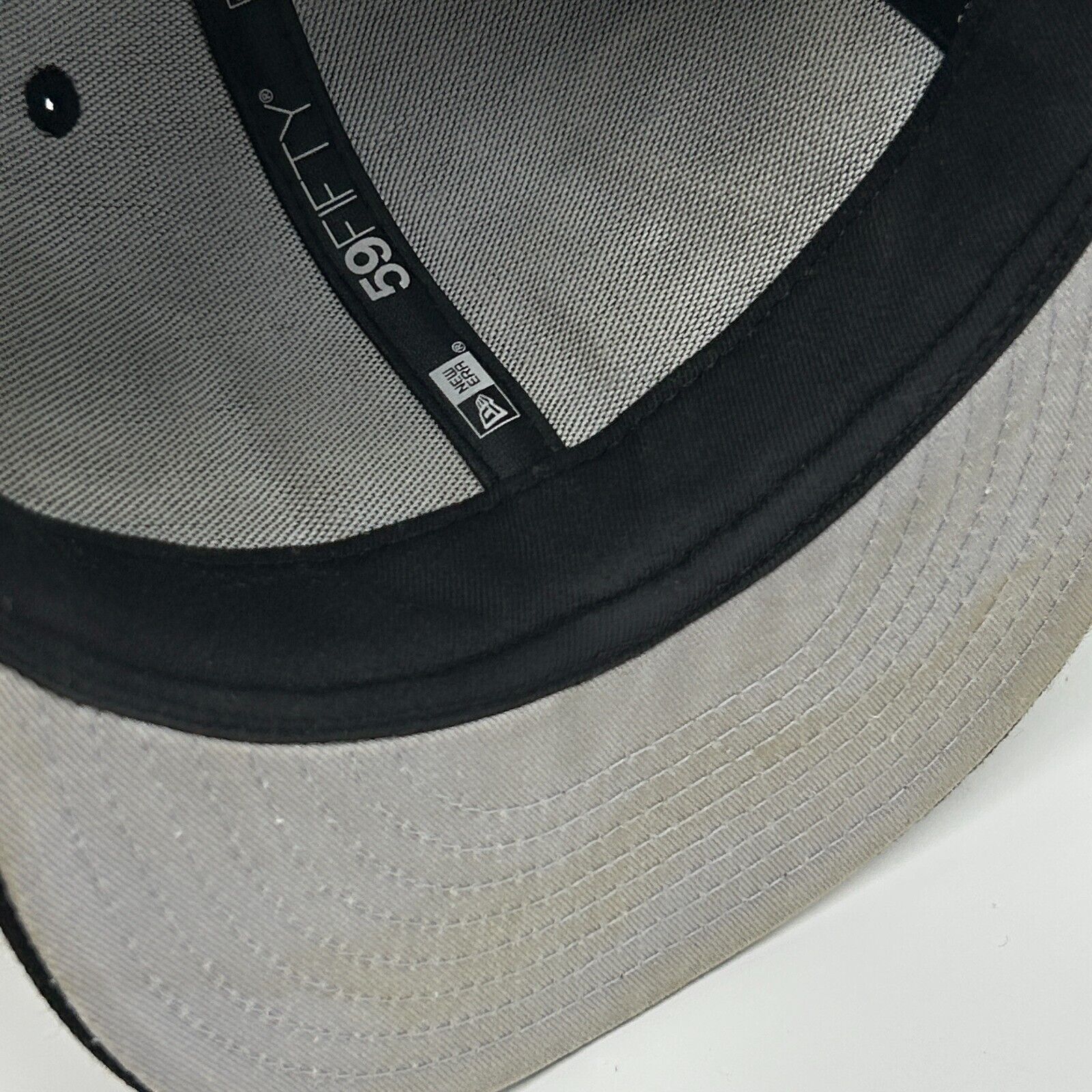 New Era San Diego Padres Logo History Hat Baseball Cap Black 7 5/8 Size ONE SIZE - 5 Thumbnail