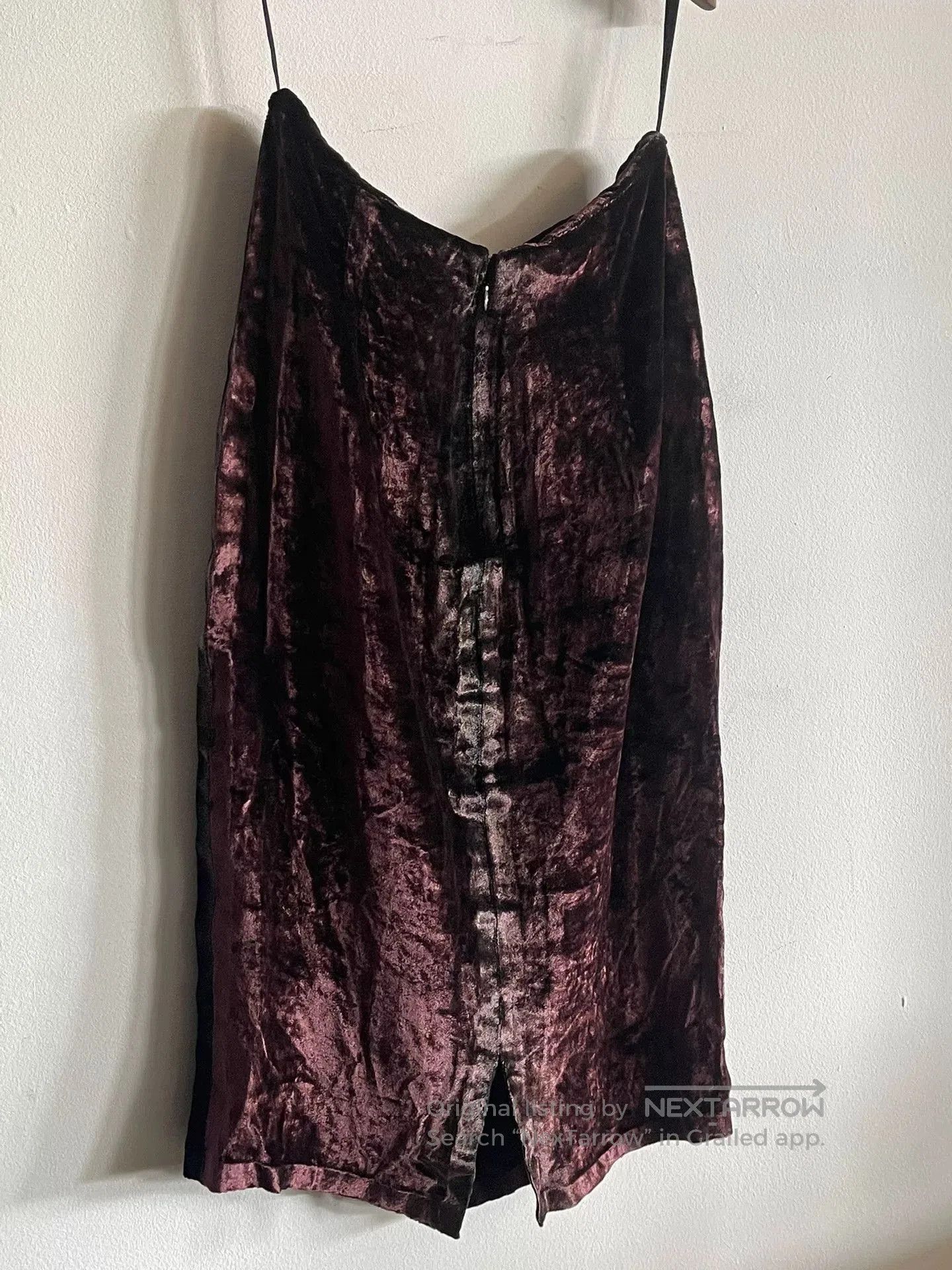 Maison Margiela Maison Martin Margiela Velvet Skirt. Size 39" - 5 Thumbnail
