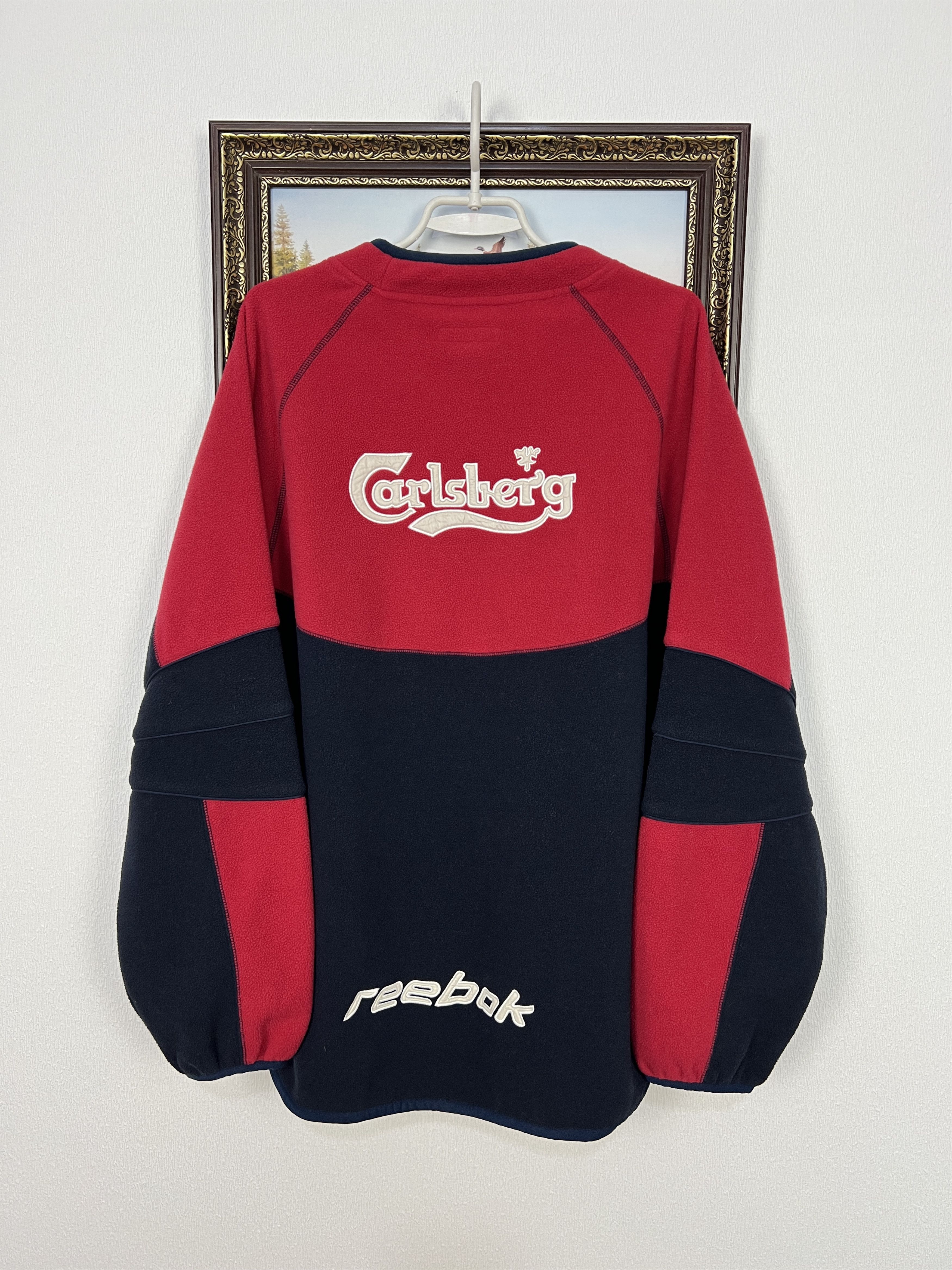 Reebok Vintage Reebok Liverpool Football Fleece Train Sweatshirt Size US L / EU 52-54 / 3 - 12 Thumbnail