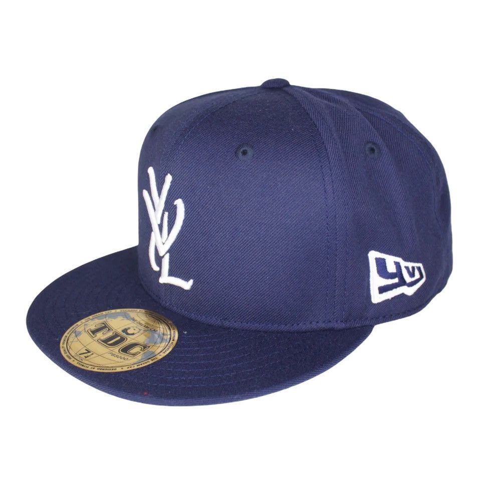 YVL 自身購入 Playboi Carti ネイビー キャップ 7 3/8 YVL Playboi Carti Fitted Hat Blue Brand New SOLD OUT | eBay